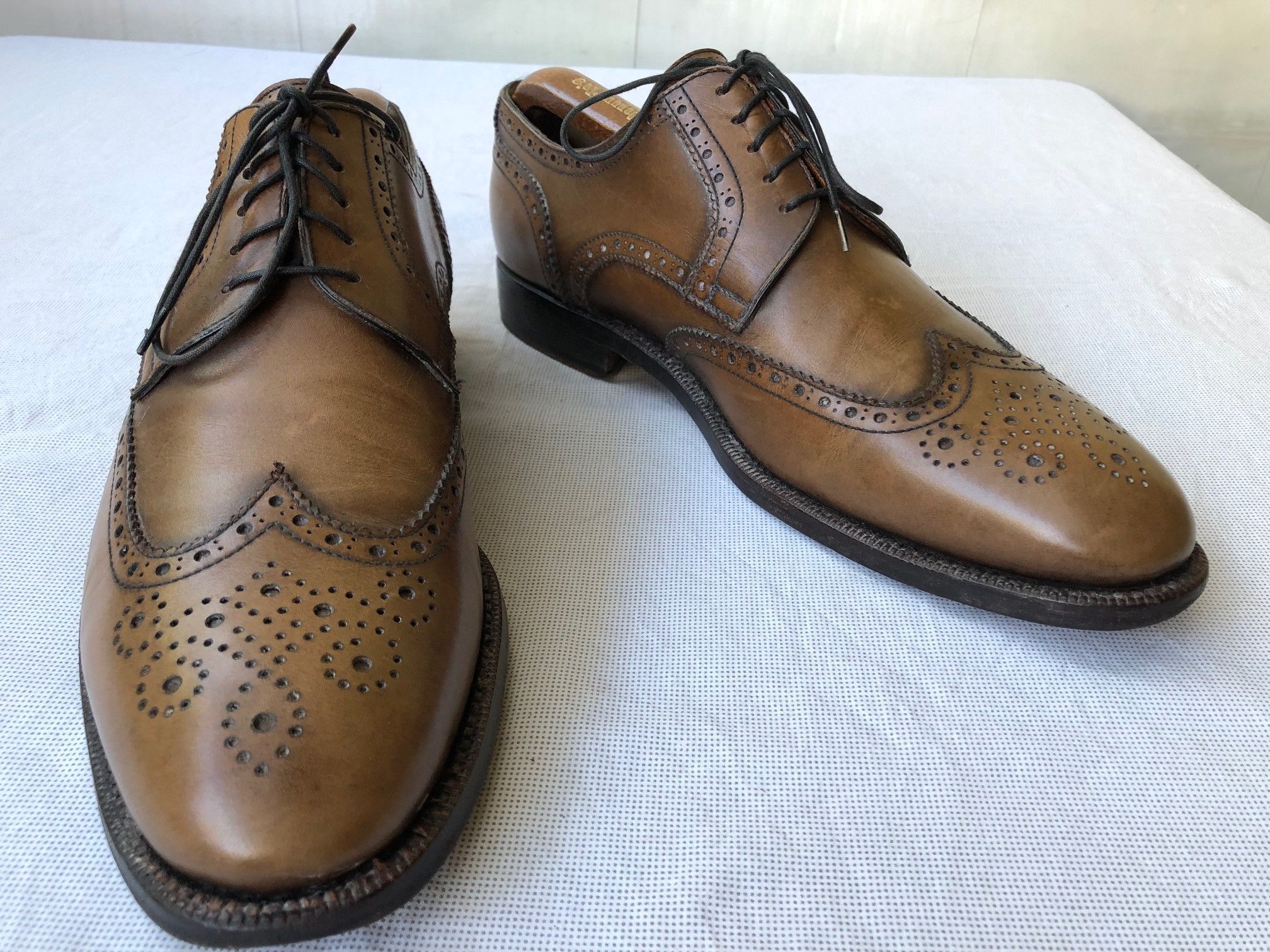 Moreschi Moreschi 201043 Goodyear welted brogue Size US 10.5 / EU 43-44 - 4 Thumbnail