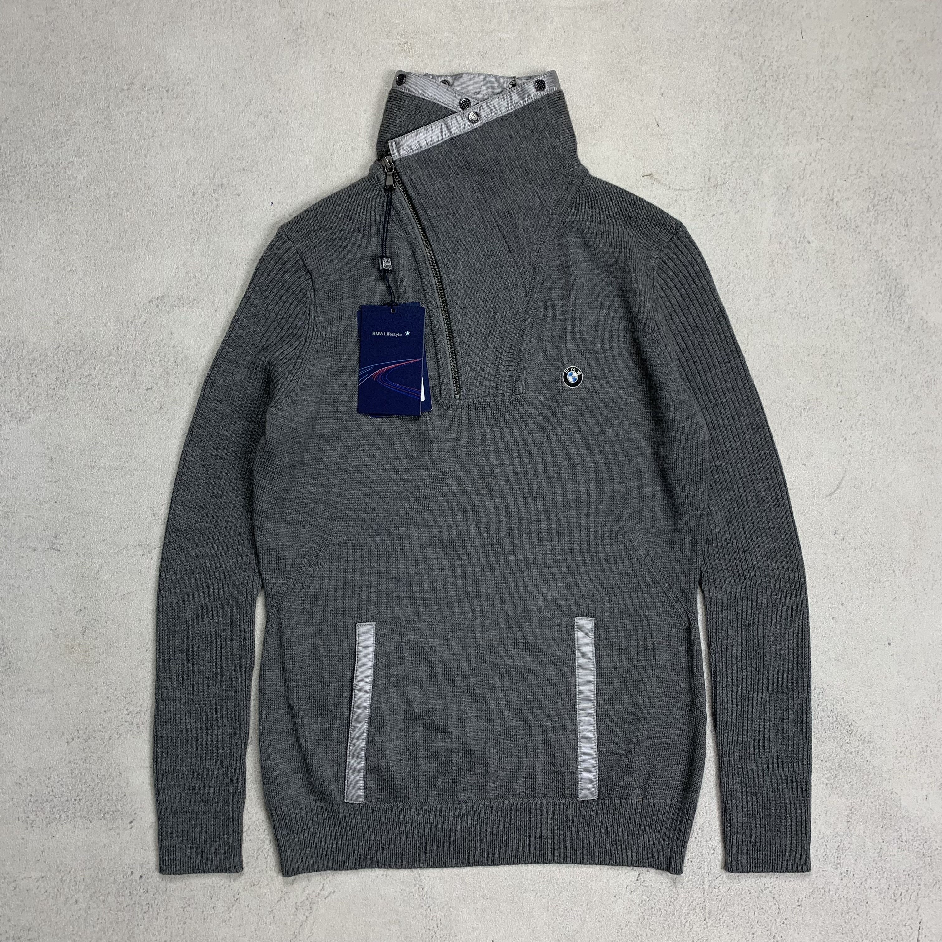 BMW BMW Wool Knit Sweater Jumper Size M / US 6-8 / IT 42-44 - 1 Thumbnail