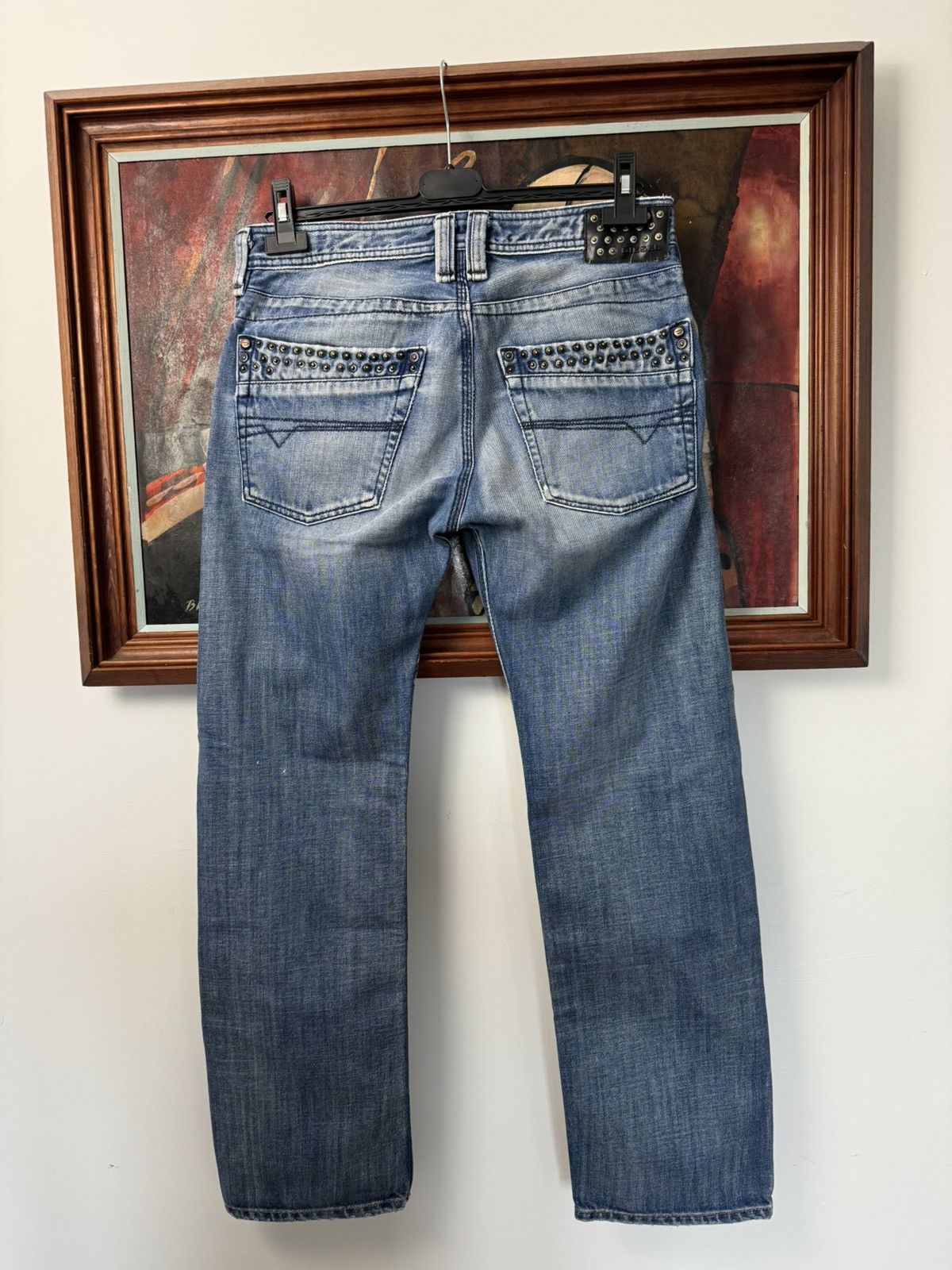 Vintage Y2k Rare Diesel Jeans Denim Pant Punk Rock Hype
