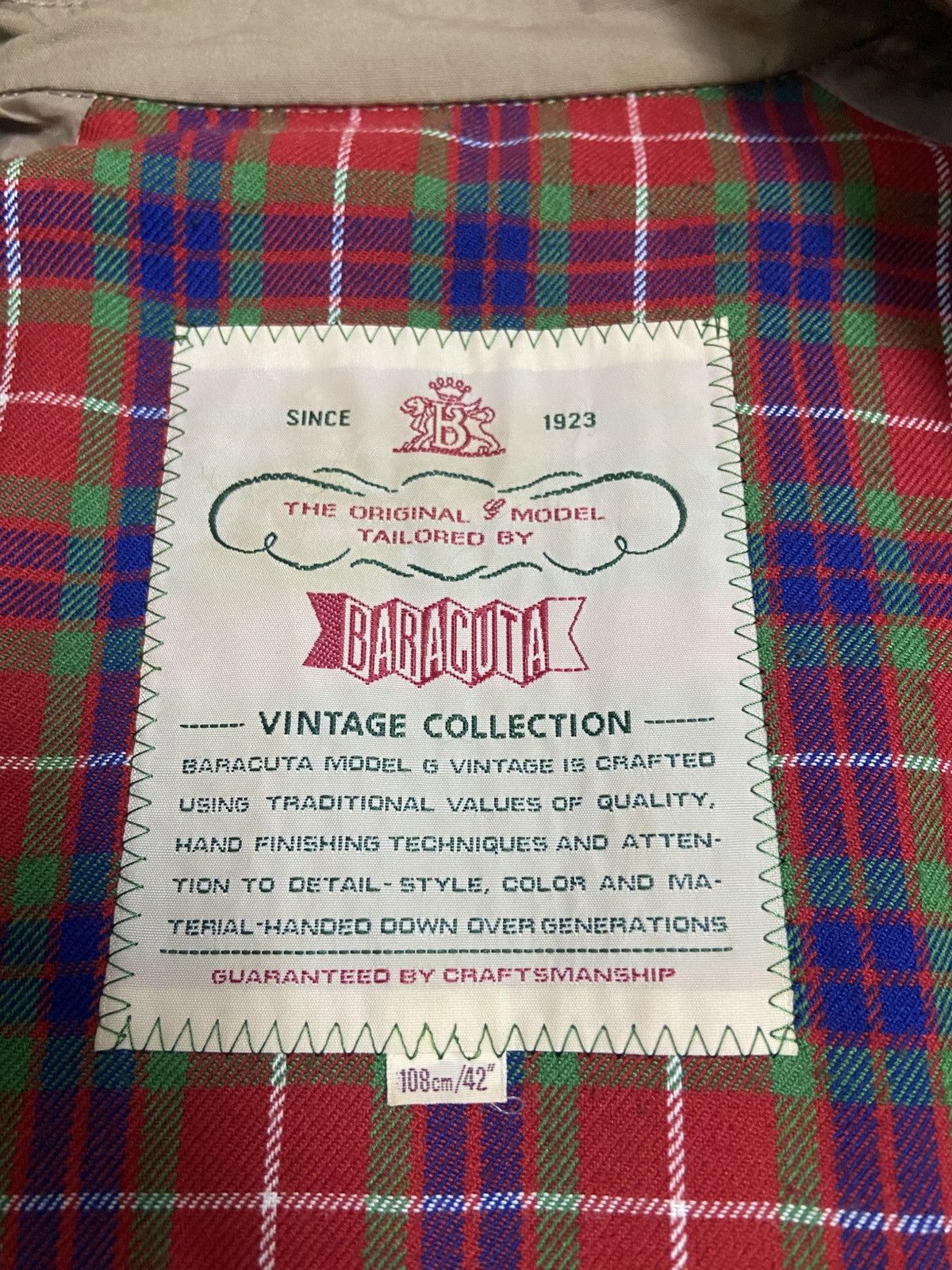 Baracuta 90s Baracuta G9 Herrington Jacket Size US M / EU 48-50 / 2 - 7 Thumbnail