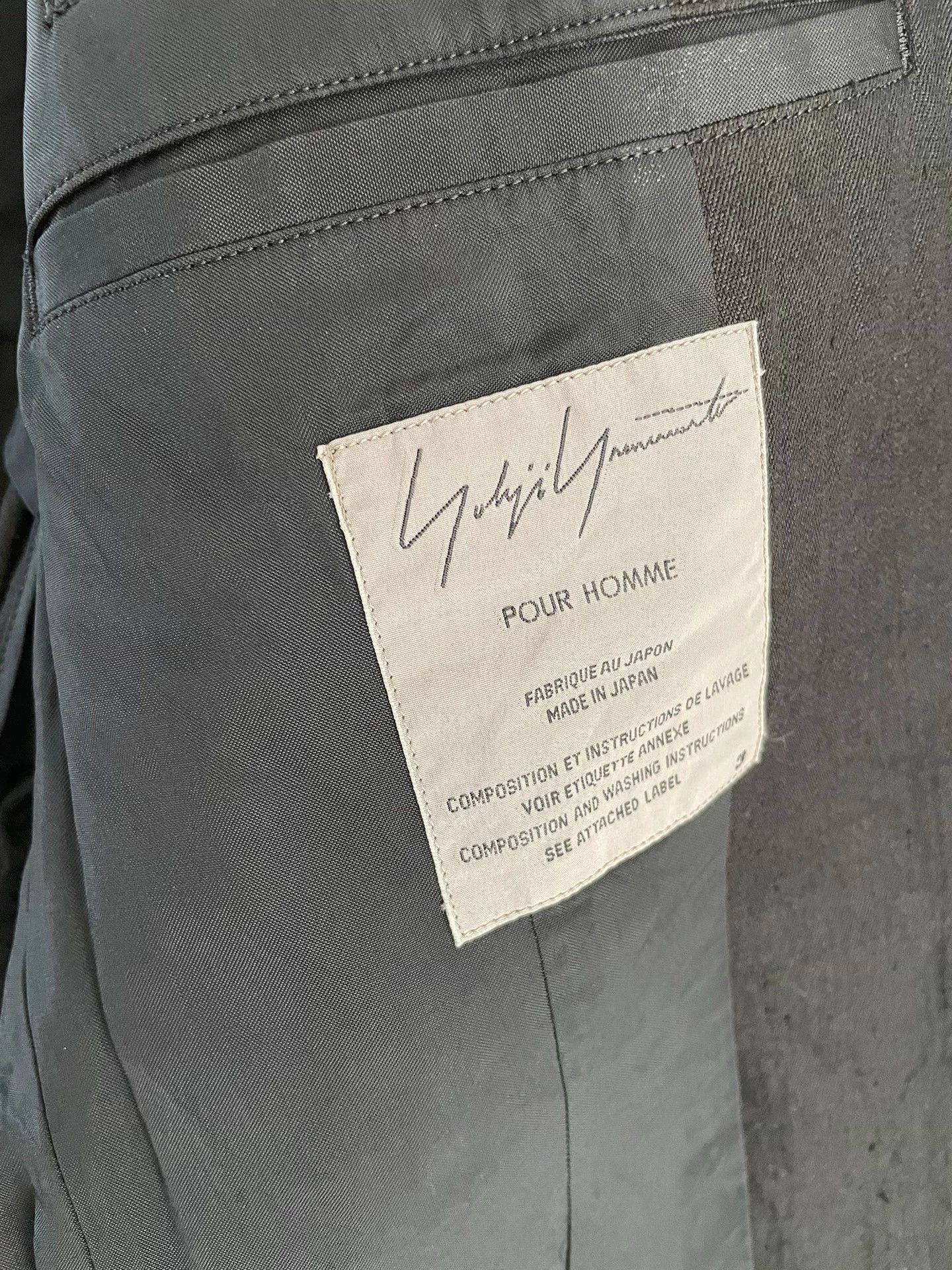 Yohji Yamamoto Yohji Yamamoto 09SS Hand Sashiko Sample Jkt 43/50/78 Size US L / EU 52-54 / 3 - 4 Thumbnail