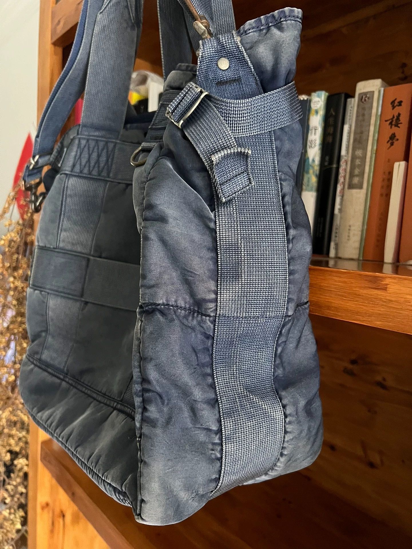 Porter PORTER CLASSIC SUPER NYLON TOTE BAG Navy Used Size ONE SIZE - 7 Thumbnail