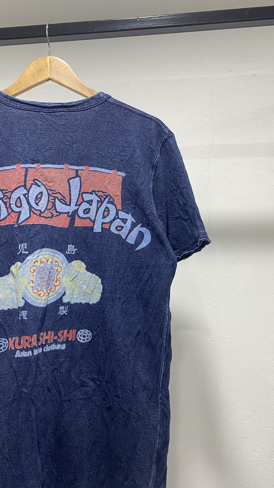 Indigo Distressed Indigo Japan Kura Shi Shi like Kapital Size US XL / EU 56 / 4 - 3 Thumbnail