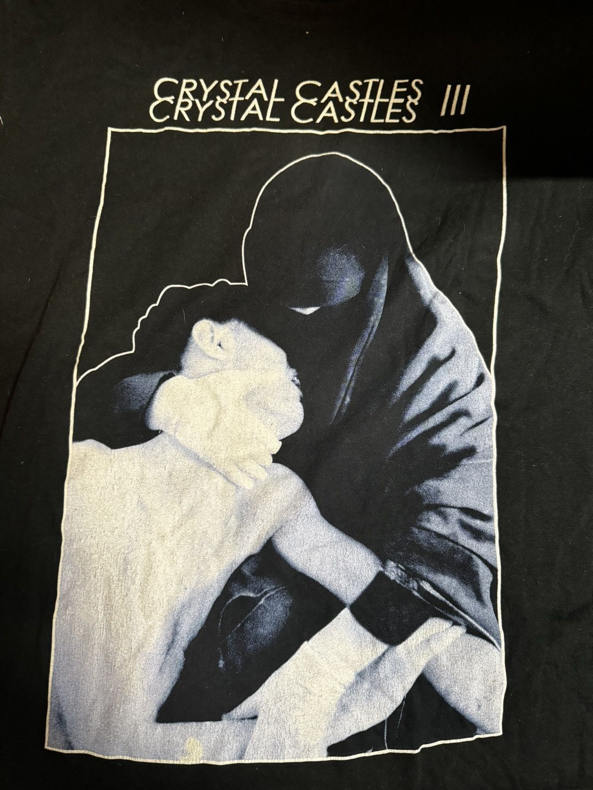 Band Tees × Rock T Shirt × Vintage Crystal Castles III Long Sleeve ...