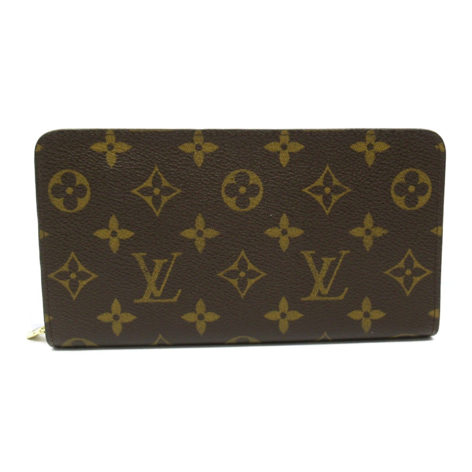 Louis Vuitton Louis Vuitton Portmonesip Round Long Wallet Zipper Coated Canvas Monogram Brown Size ONE SIZE - 1 Thumbnail