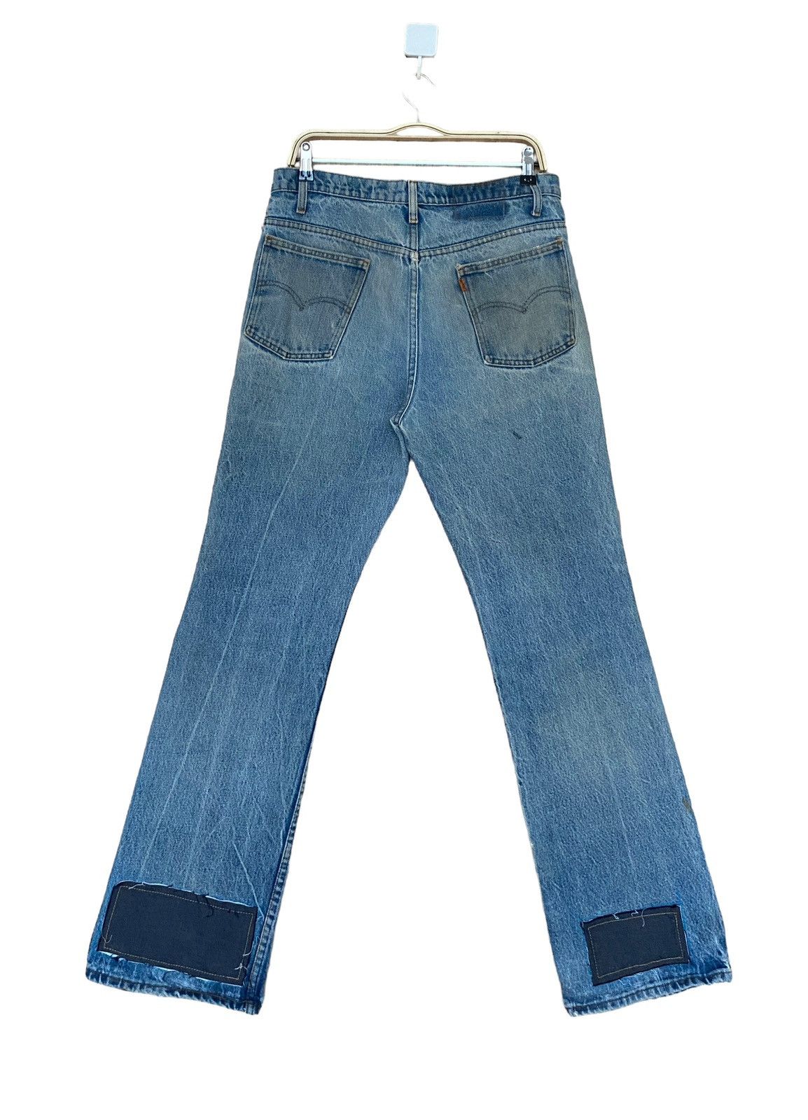 Levi's × Vintage Vintage Brand Levi’s Patchwork flared jeans 1980s Size US 32 / EU 48 - 2 Thumbnail