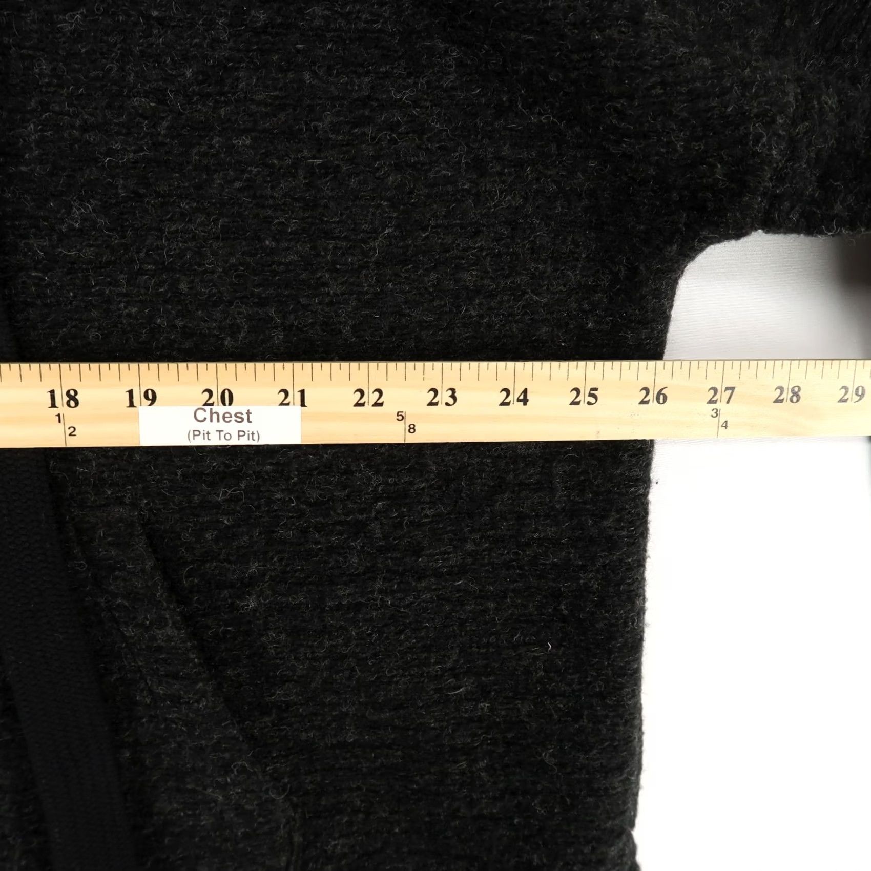 Vintage Leon Max Hoodie Womens M Gray Sweater Dark Lace Pullover Limited Wool Blend Size M / US 6-8 / IT 42-44 - 4 Thumbnail