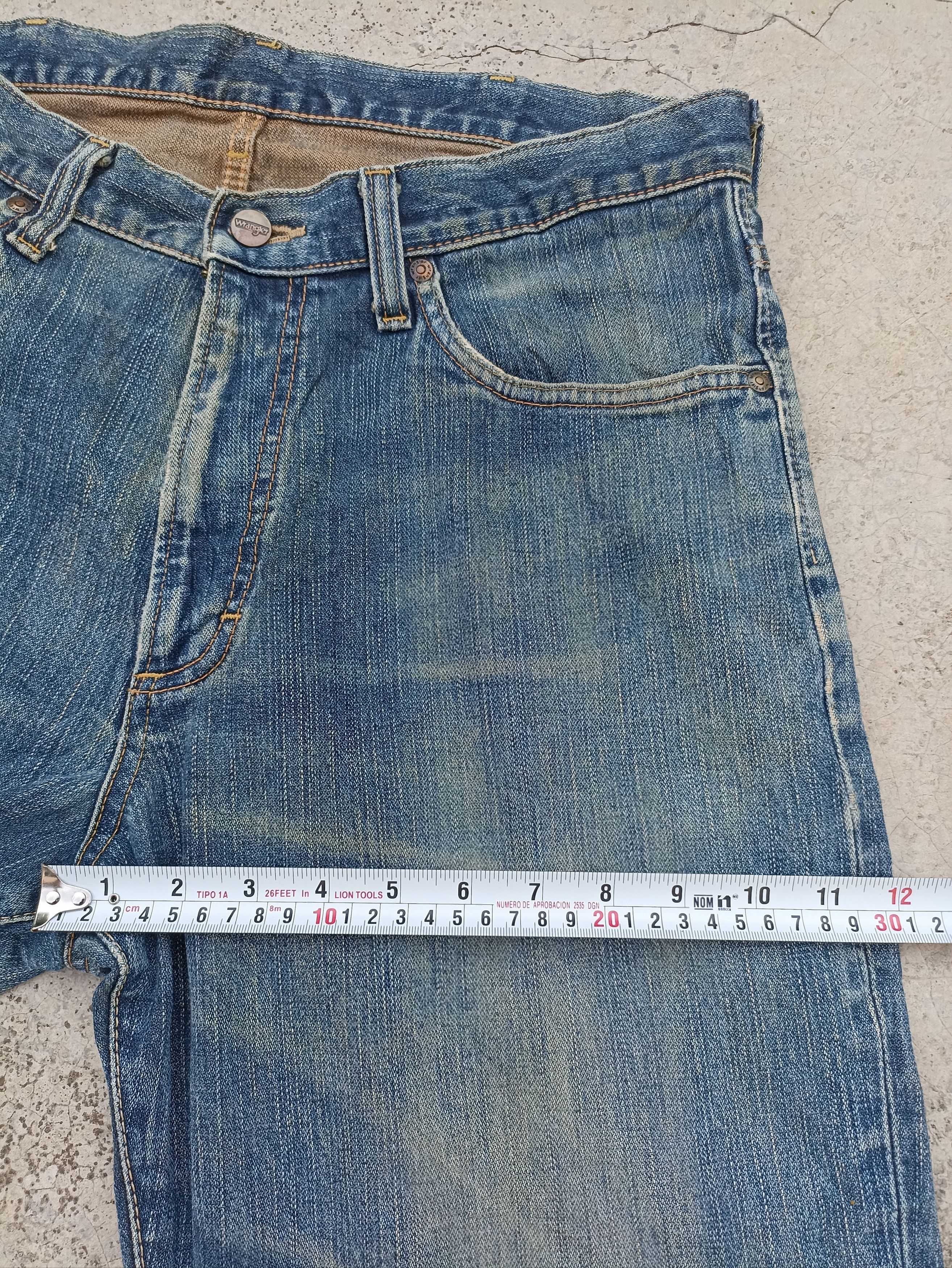 If Six Was Nine Flare Vtg Wrangler Jeans Distressed if six was nine baggy Size US 36 / EU 52 - 11 Thumbnail