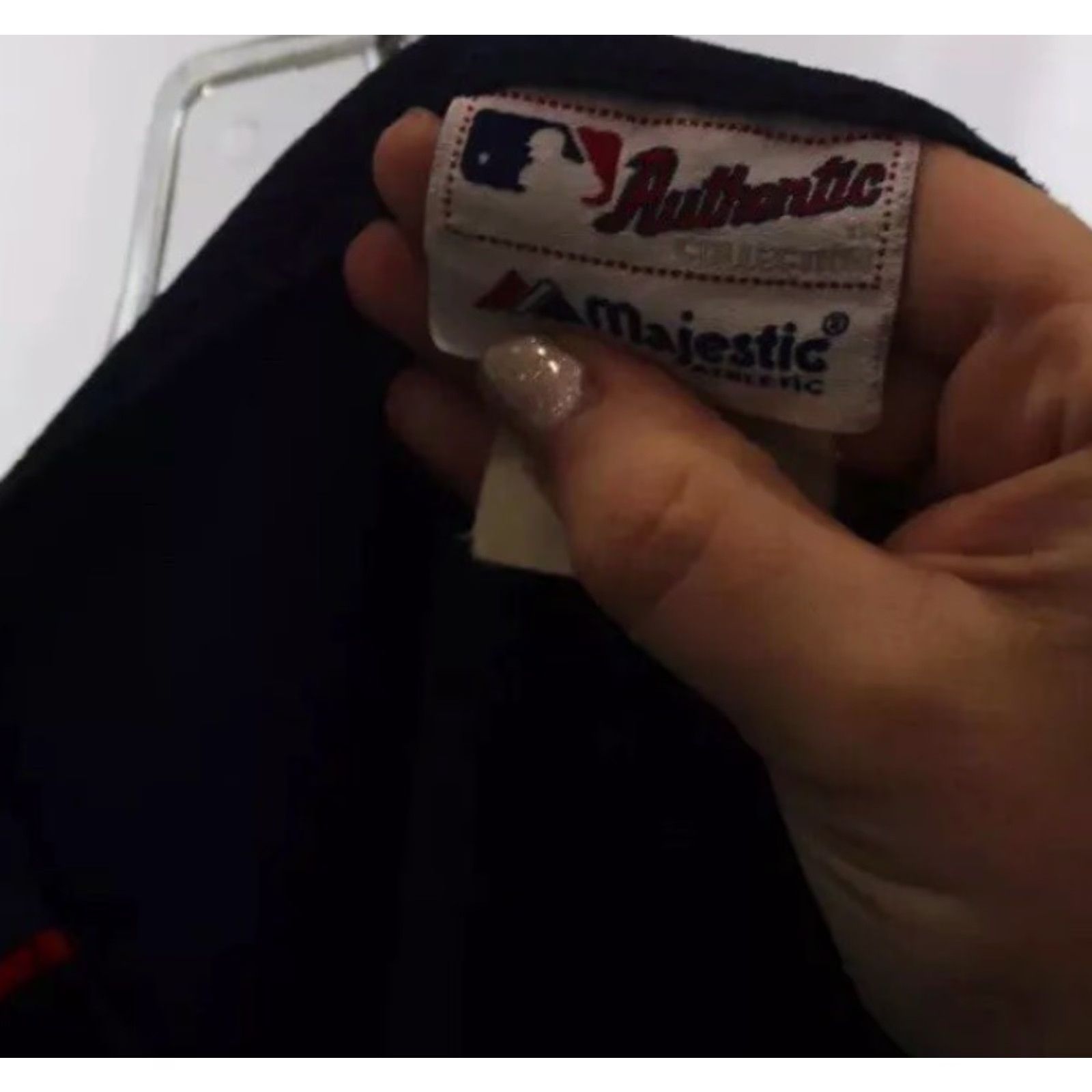 MLB Men’s Majestic MLB Minnesota Twins Navy Blue ButtonUp Baseball Jersey XL Adults XL Blue MLB Shirt Size US XL / EU 56 / 4 - 4 Thumbnail