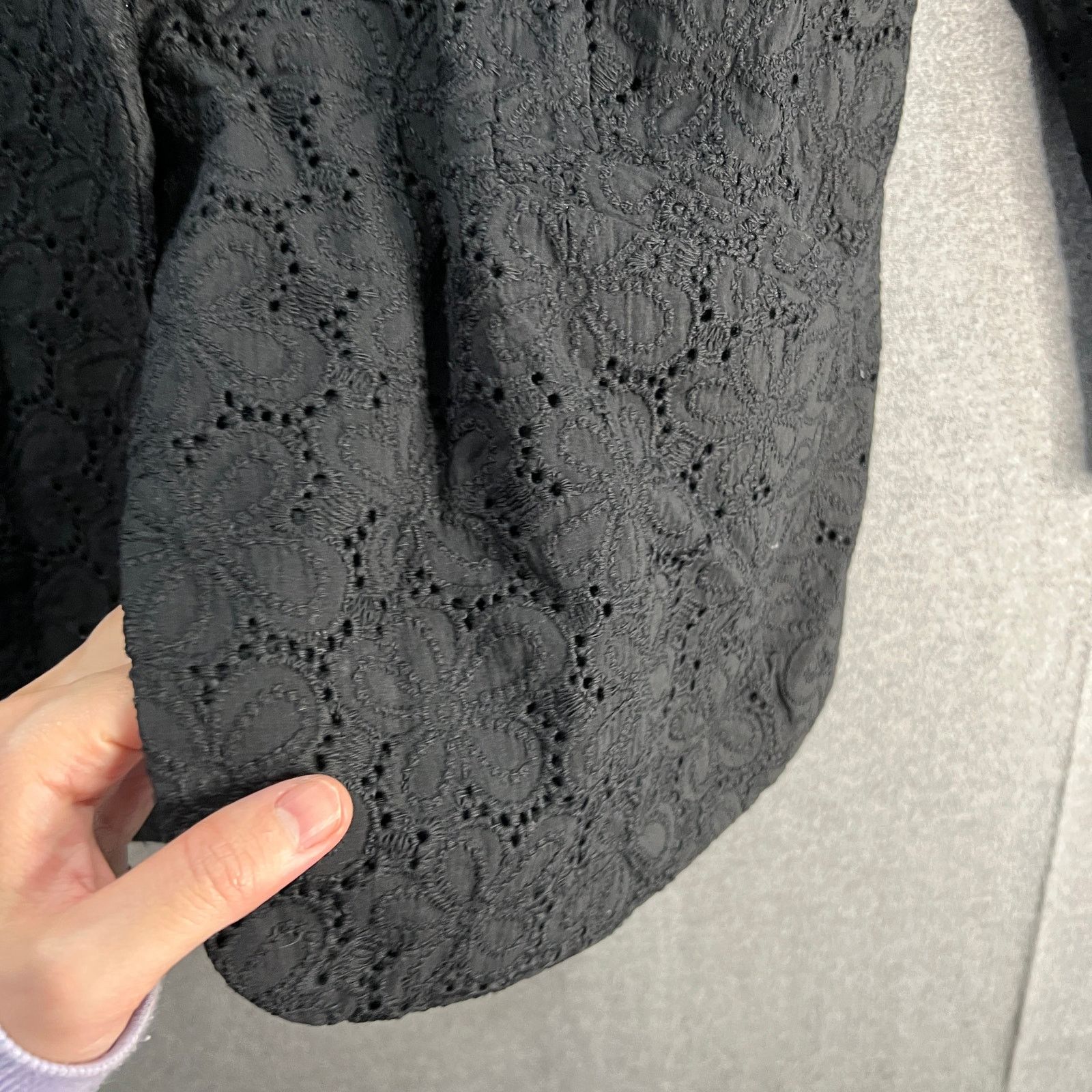 Other Susan Graver PURE Cotton Eyelet Shawl Size M / US 6-8 / IT 42-44 - 10 Thumbnail
