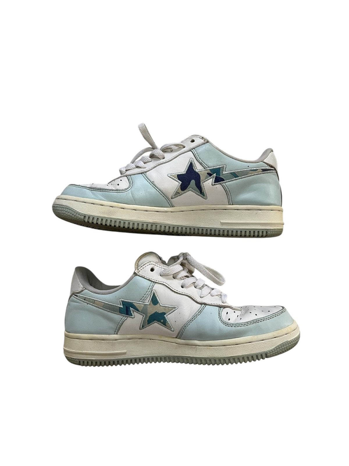 Bape × Kaws Bape sta x Kaws blue and white Size US 8.5 / EU 41-42 - 2 Thumbnail