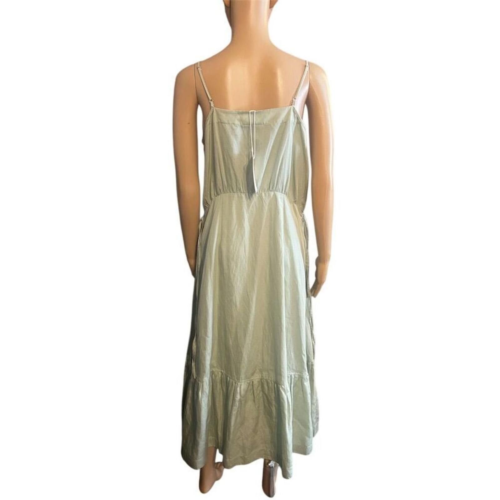 Other Darling Society Midi Sundress Sleeveless Green Summer M Size M / US 6-8 / IT 42-44 - 7 Thumbnail