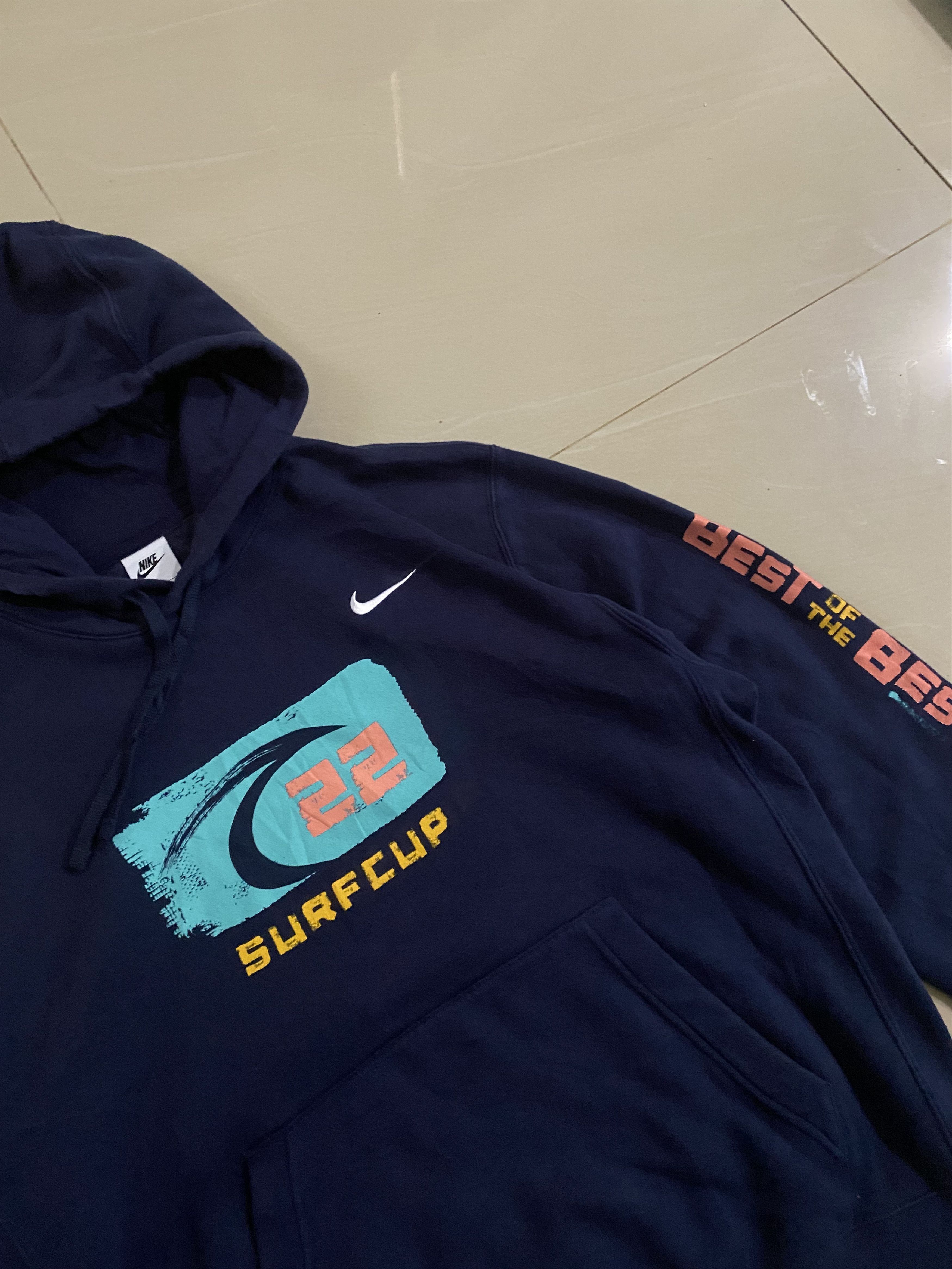 Nike Vintage Nike Surf 22 Best Of The Best Hoodie Size US L / EU 52-54 / 3 - 2 Thumbnail