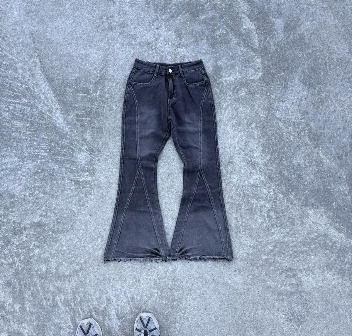 Other Vintage Y2K avantgarde streetwear affliction opium jeans Size 25" / US 0 / IT 36 - 3 Thumbnail