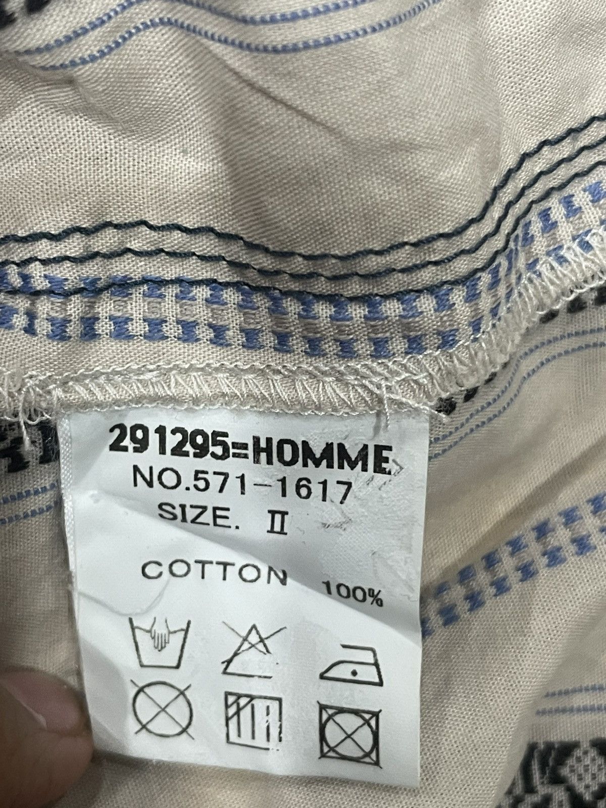 291295=Homme 291295=Homme Shirt Size US M / EU 48-50 / 2 - 4 Thumbnail