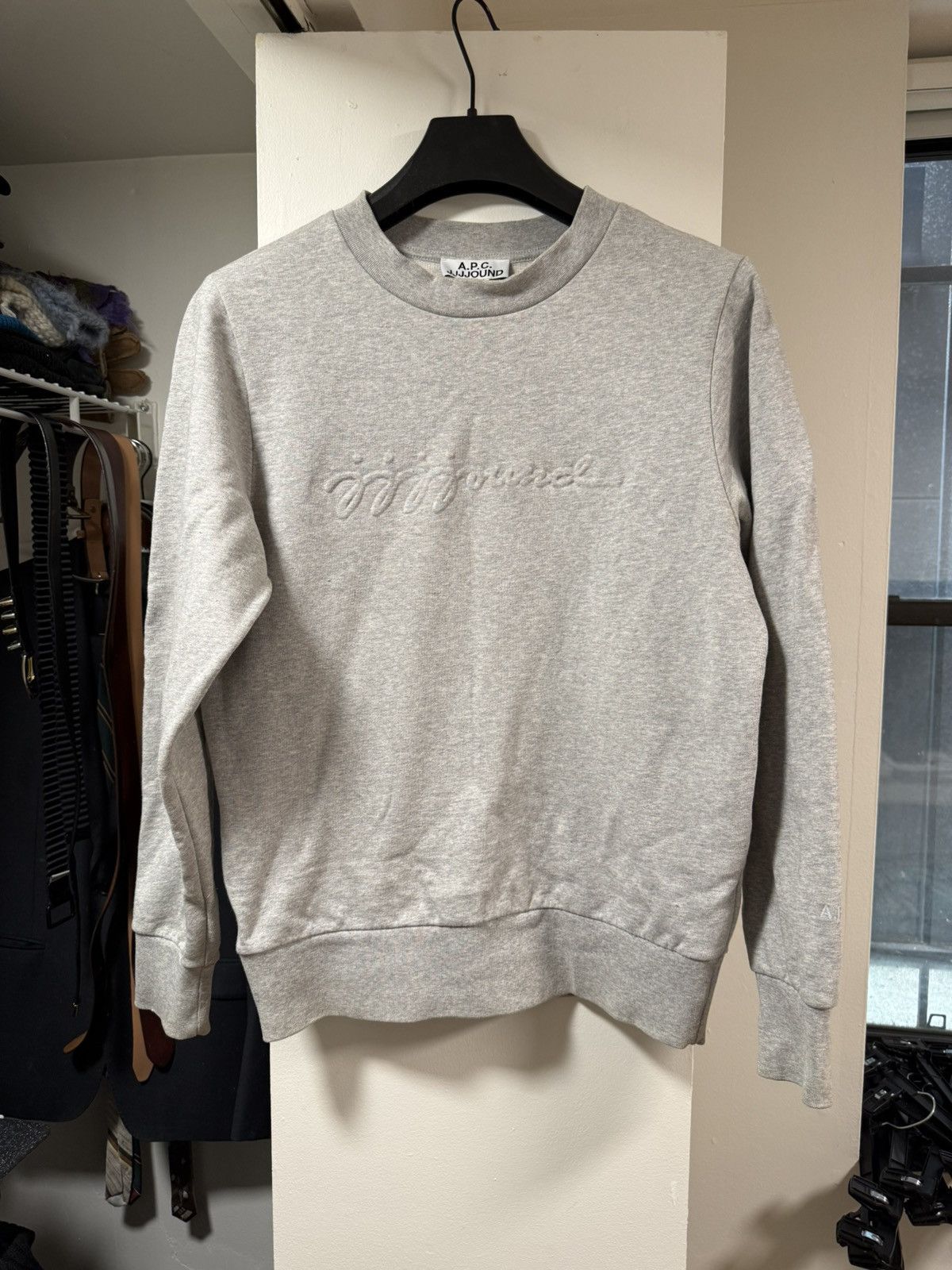 A.P.C. × JJJJound APC x Jjjjound Sweatshirt Size US S / EU 44-46 / 1 - 1 Thumbnail