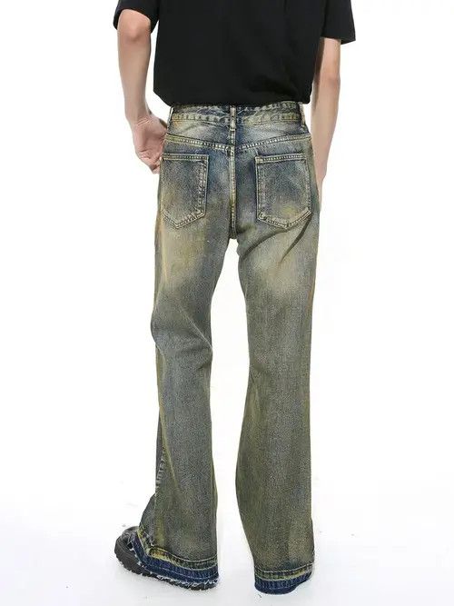 Japanese Brand Hirohata x Kin Washed Vintage Loose Drag Jeans Size US 30 / EU 46 - 7 Thumbnail