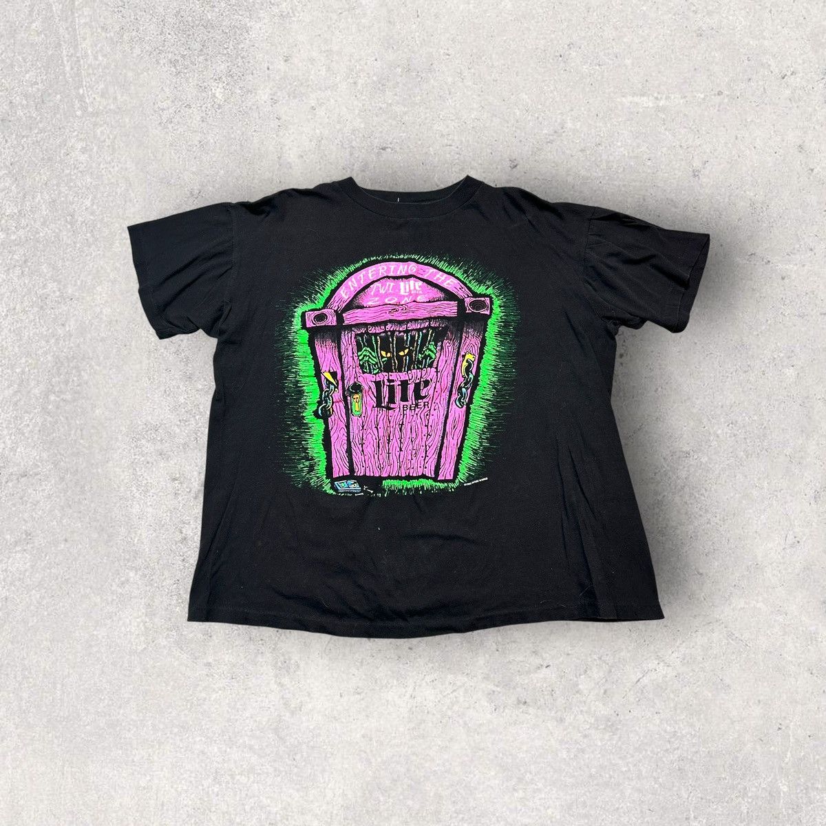 Vintage Lite Beer tee