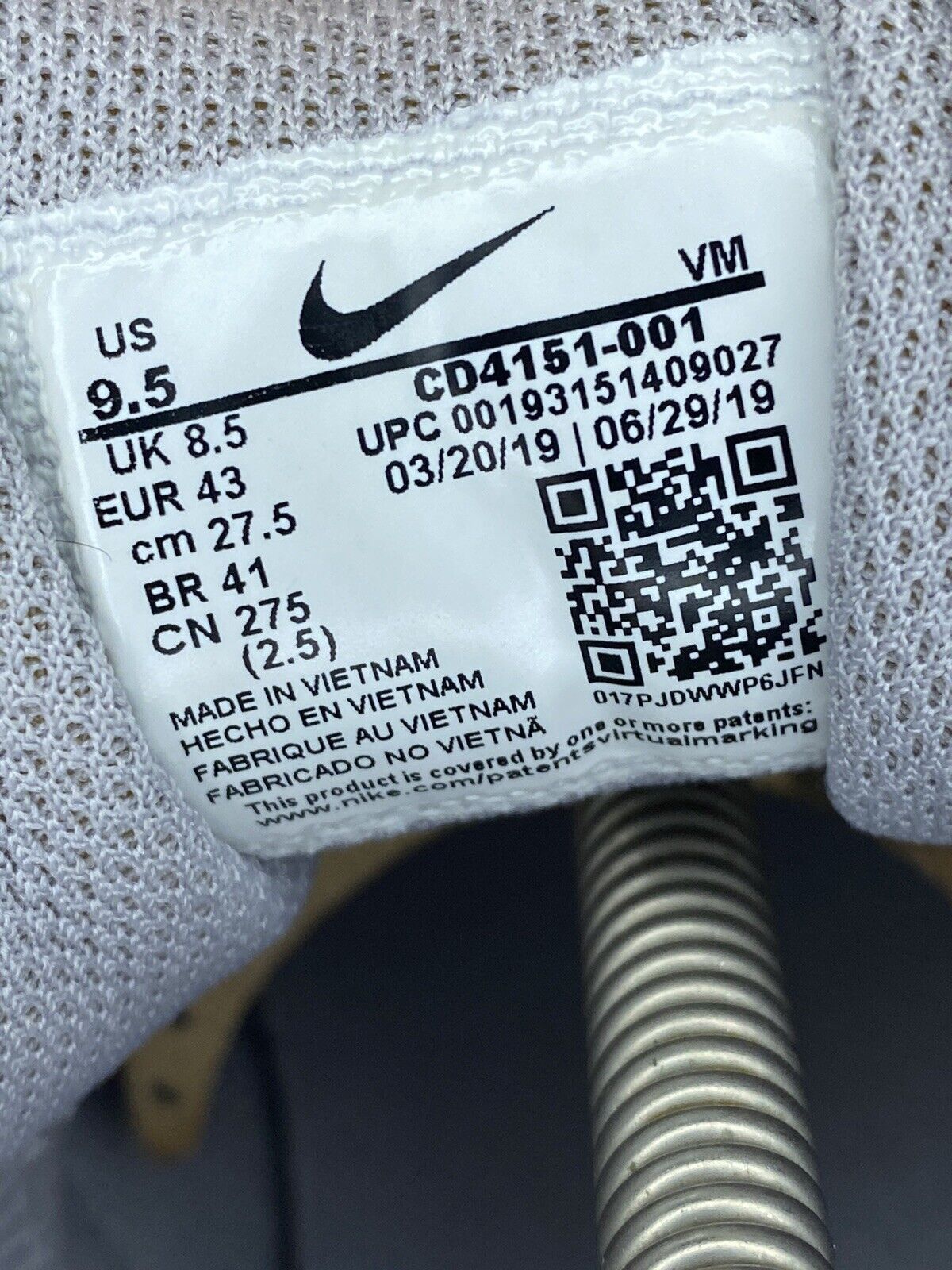 Nike Nike Air Max Graviton LEA Running Shoes CD4151-001 Mens 9.5 Size US 9.5 / EU 42-43 - 8 Thumbnail