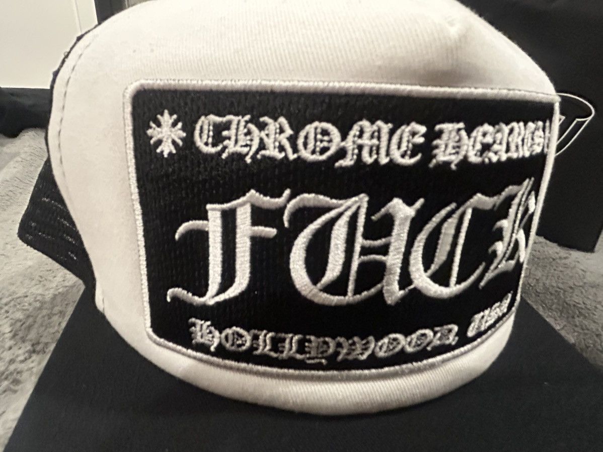 Chrome Hearts Chrome hearts fuck hollywood trucker hat Size ONE SIZE - 6 Thumbnail