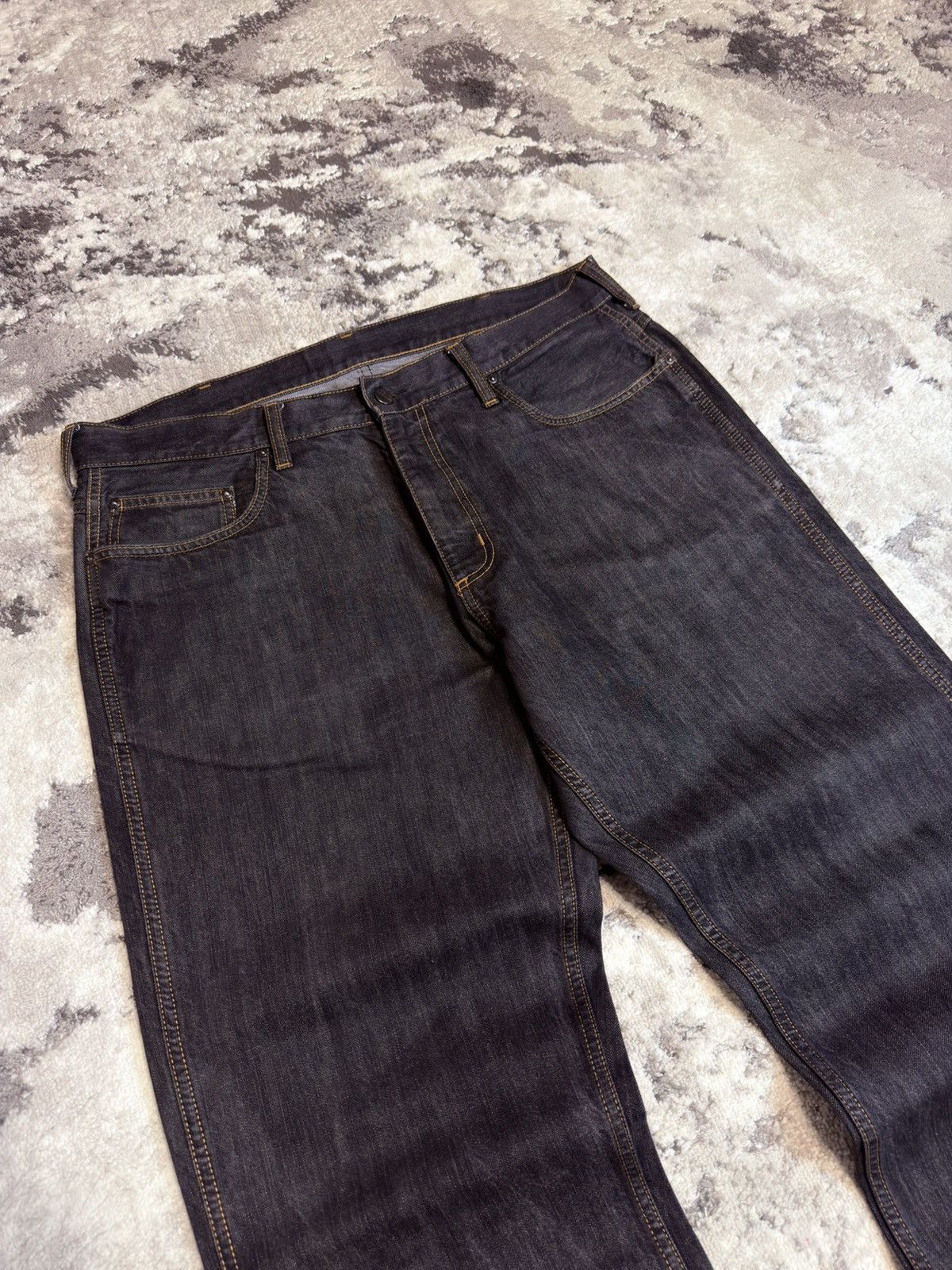 Carhartt Vintage Carhartt Wide Leg Jeans Japanese Hedi 424 CDG RRL Size US 34 / EU 50 - 9 Thumbnail