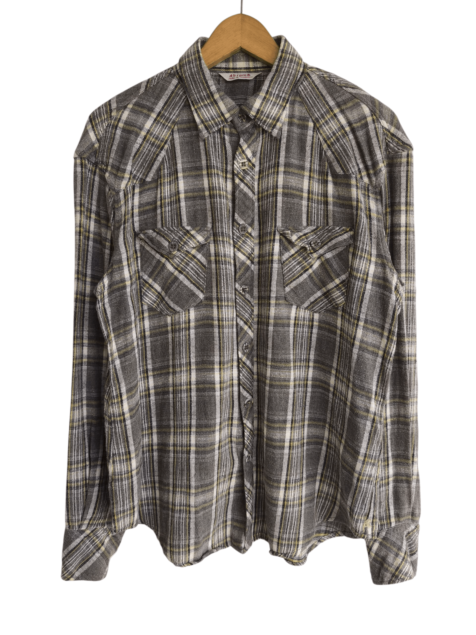 45rpm 45rpm plaid flannel Size US XL / EU 56 / 4 - 1 Thumbnail