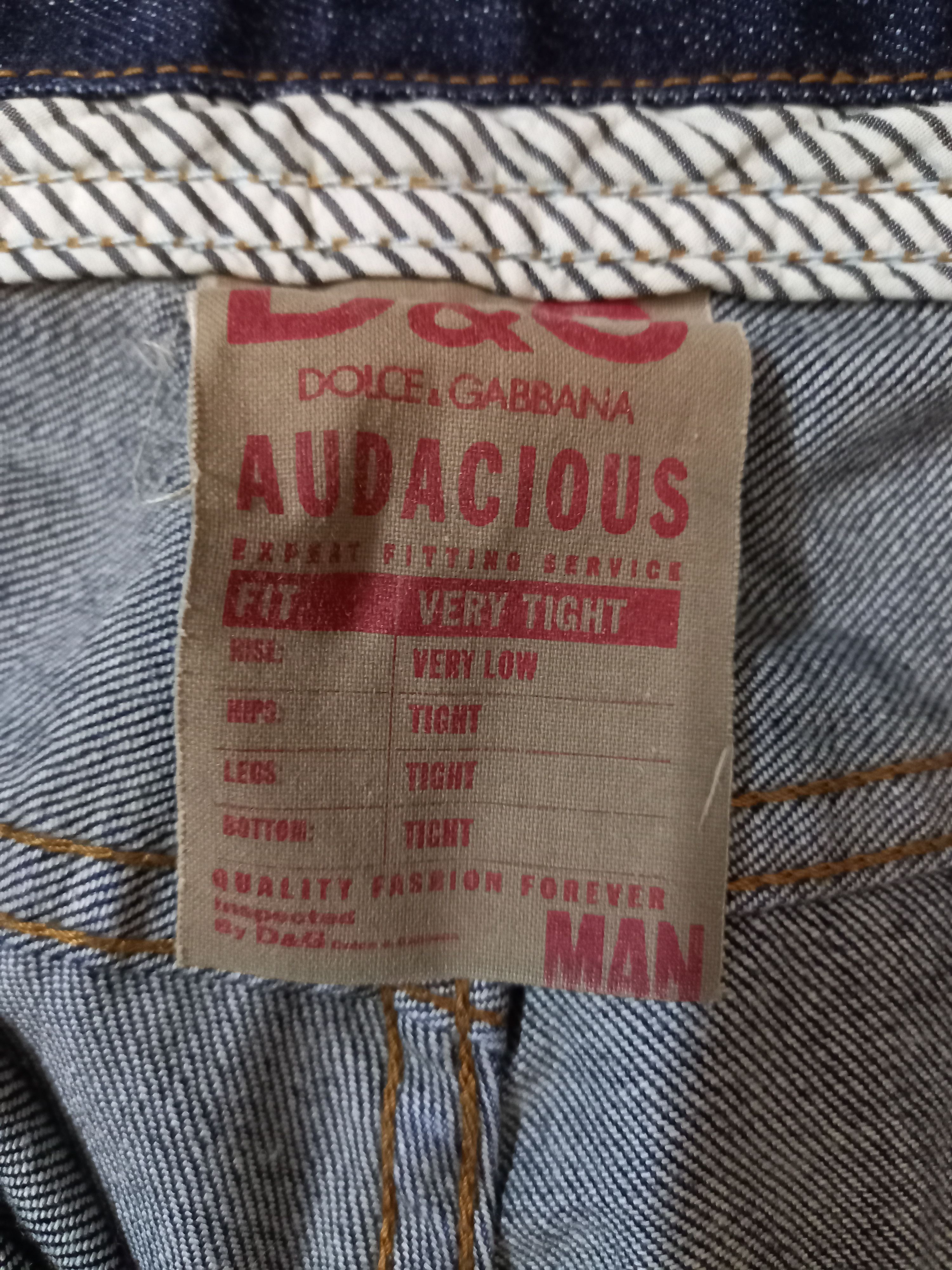 Dolce & Gabbana Vintage Dolce & Gabbana D&G Blue Denim Jeans Pants Size US 30 / EU 46 - 11 Thumbnail