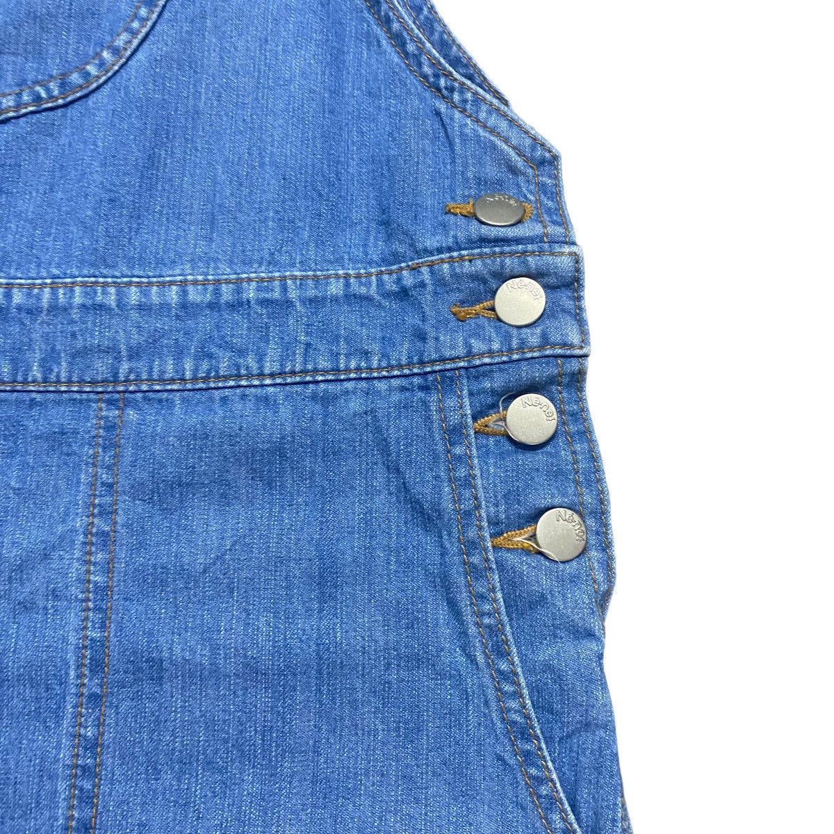 Issey Miyake Ne-net Denim Overall Dress Size M / US 6-8 / IT 42-44 - 7 Thumbnail