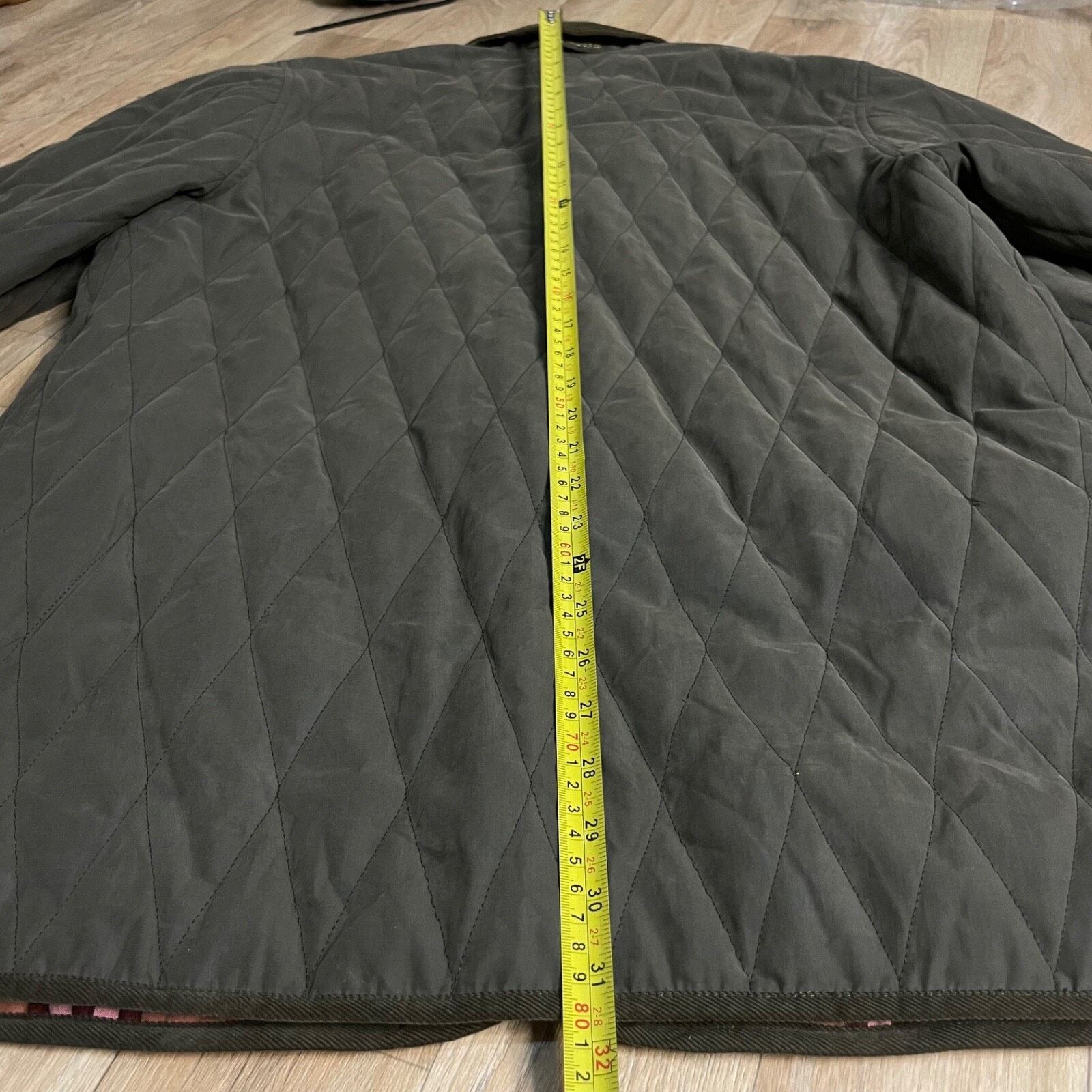 Burberry VINTAGE Burberry Quilted Jacket Nova check Diamond corduroy Size L / US 10 / IT 46 - 23 Thumbnail