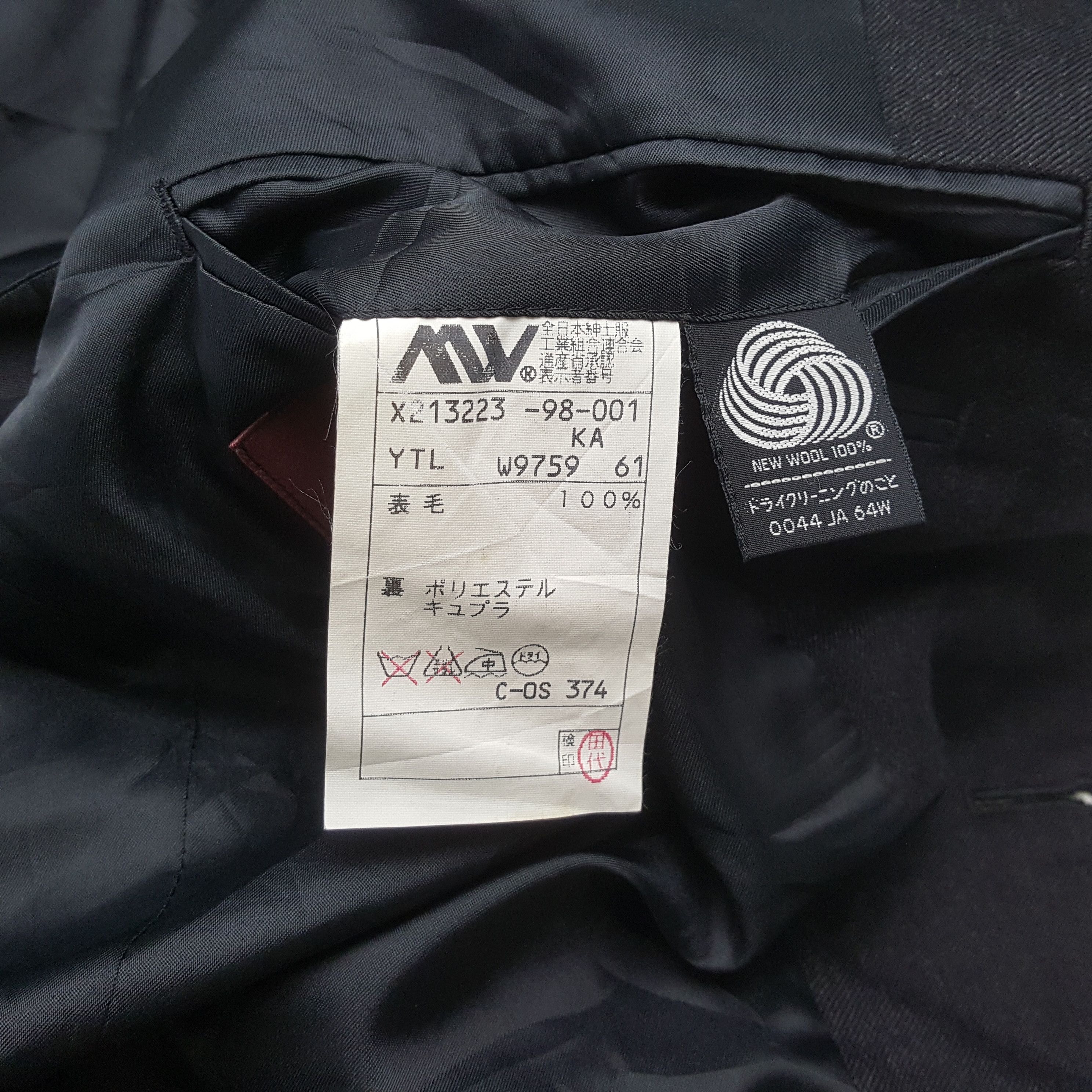 Yohji Yamamoto Yohji YAMAMOTO A.A.R Japanese Designer Blazer C290N20 Size US M / EU 48-50 / 2 - 7 Thumbnail