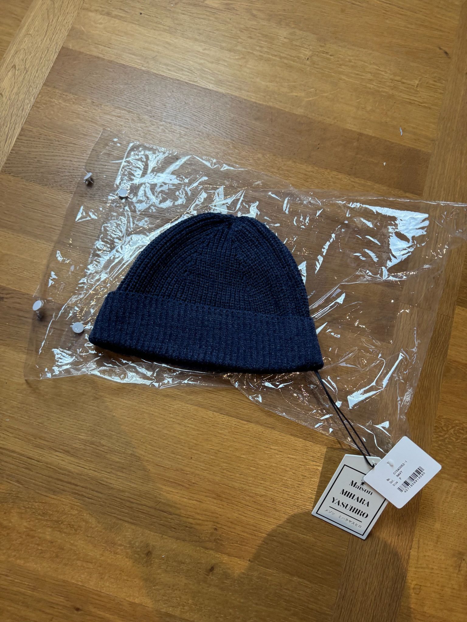 Maison MIHARA YASUHIRO FW 25 "MASSES x MMY" Knit Cap Size ONE SIZE - 4 Thumbnail