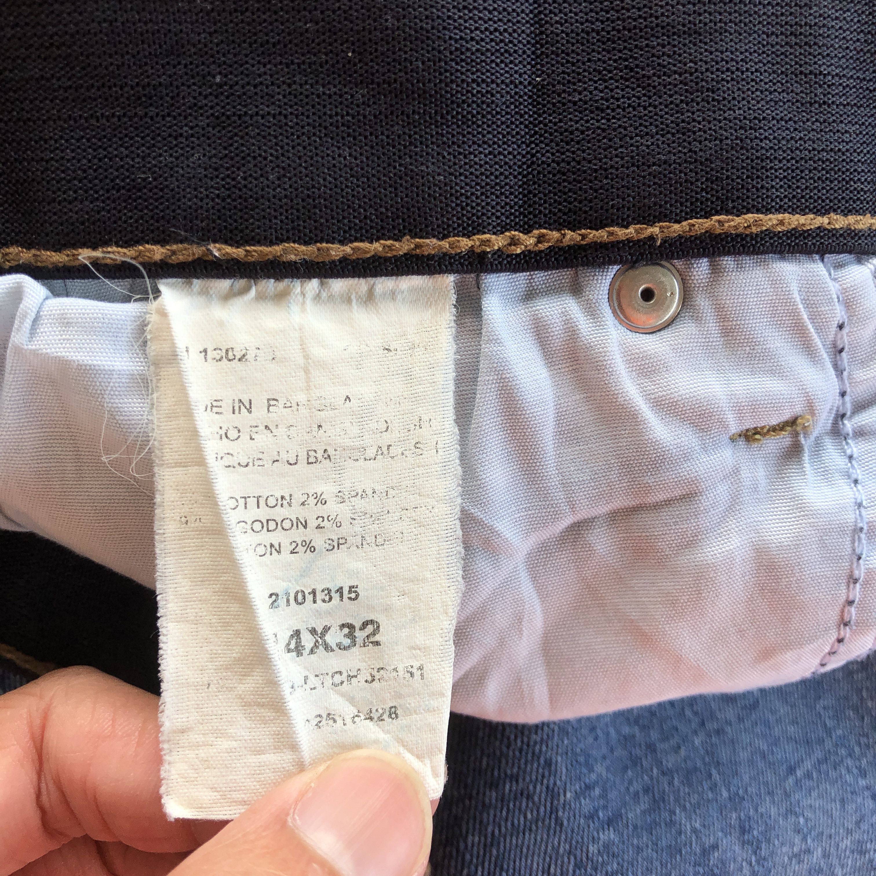 Lee Vintage Lee Baggy Sun Faded Jeans Lee Rider Denim Pants Size US 42 / EU 58 - 8 Thumbnail
