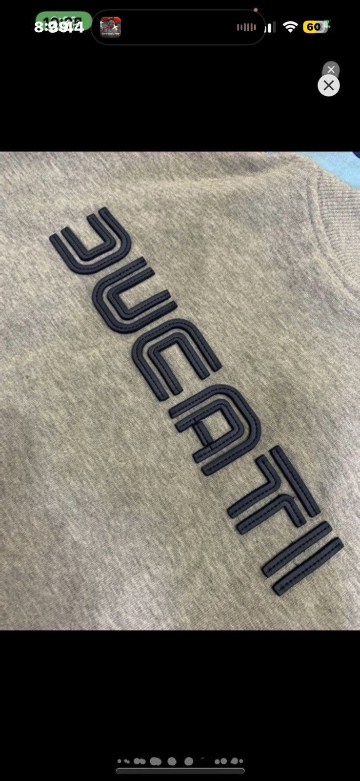 Ducati ***FINAL DROP***RARE DUCATI ITALY 1/4 ZIP SWEATER M Size US M / EU 48-50 / 2 - 11 Thumbnail