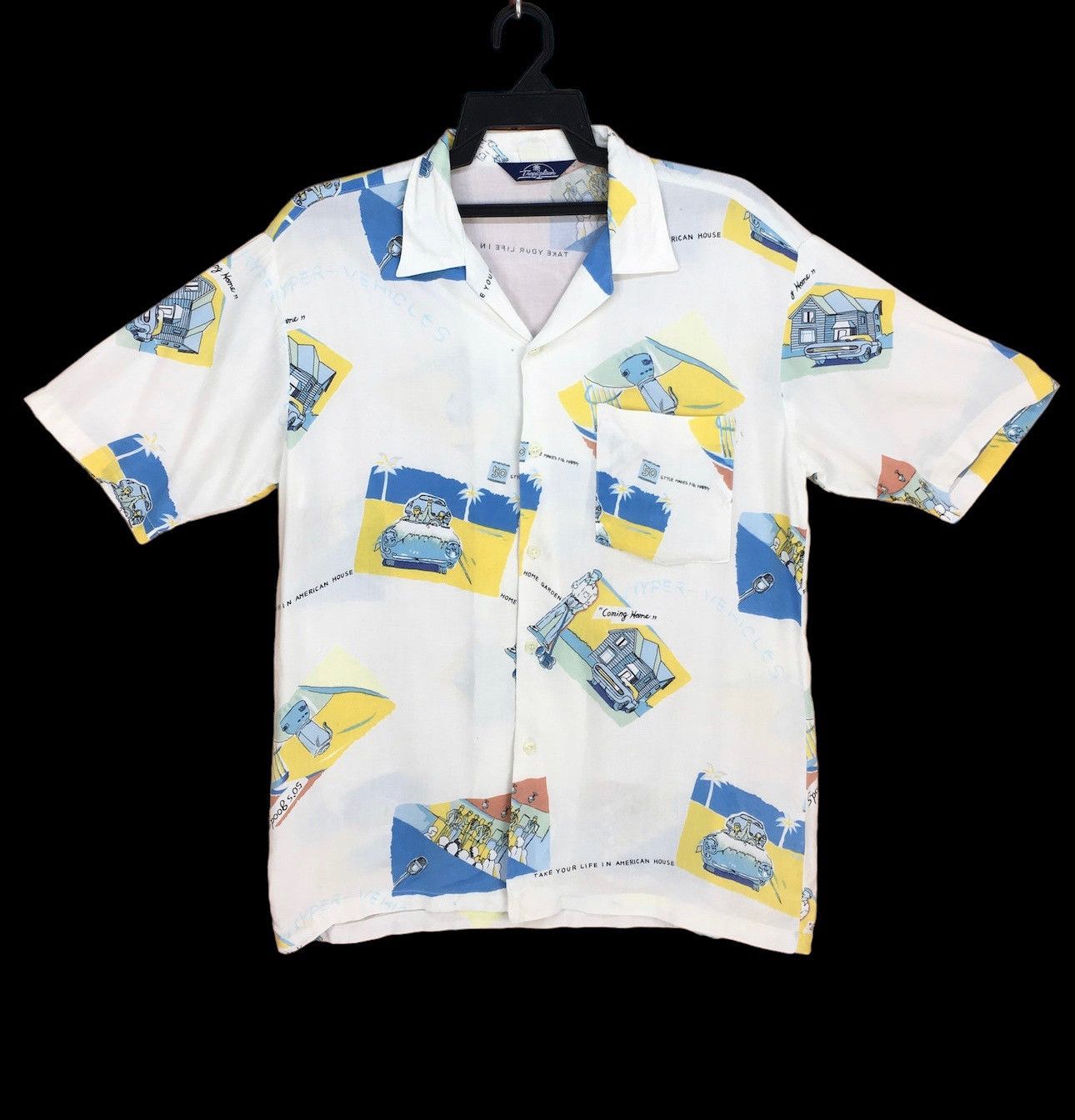 Vintage Vintage TROPICAL SUN Rayon American House Hawaiian Shirt Size US M / EU 48-50 / 2 - 1 Thumbnail