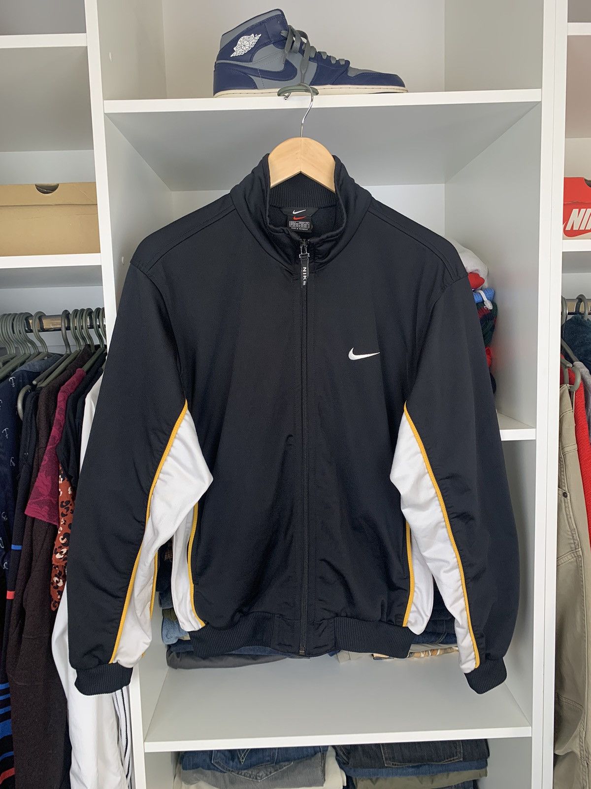 Nike × Vintage Vintage Nike Big Swoosh Olympic Jacket Size US S / EU 44-46 / 1 - 9 Thumbnail