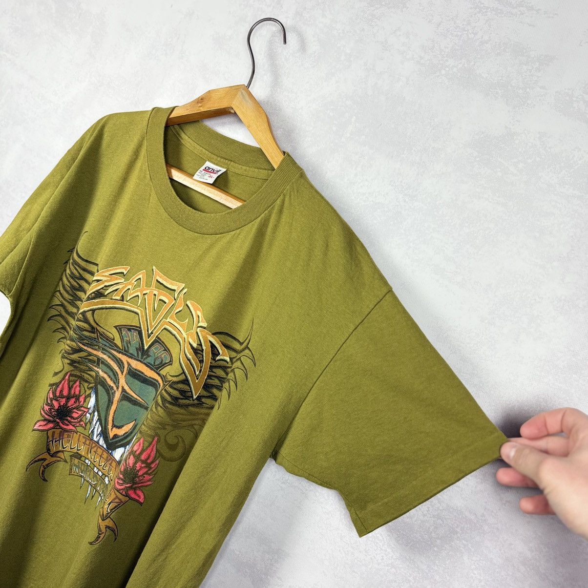Band Tees × Vintage Vintage 1996 Eagles Hell Freezes World Tour T-Shirt Size XL Size US XL / EU 56 / 4 - 8 Thumbnail