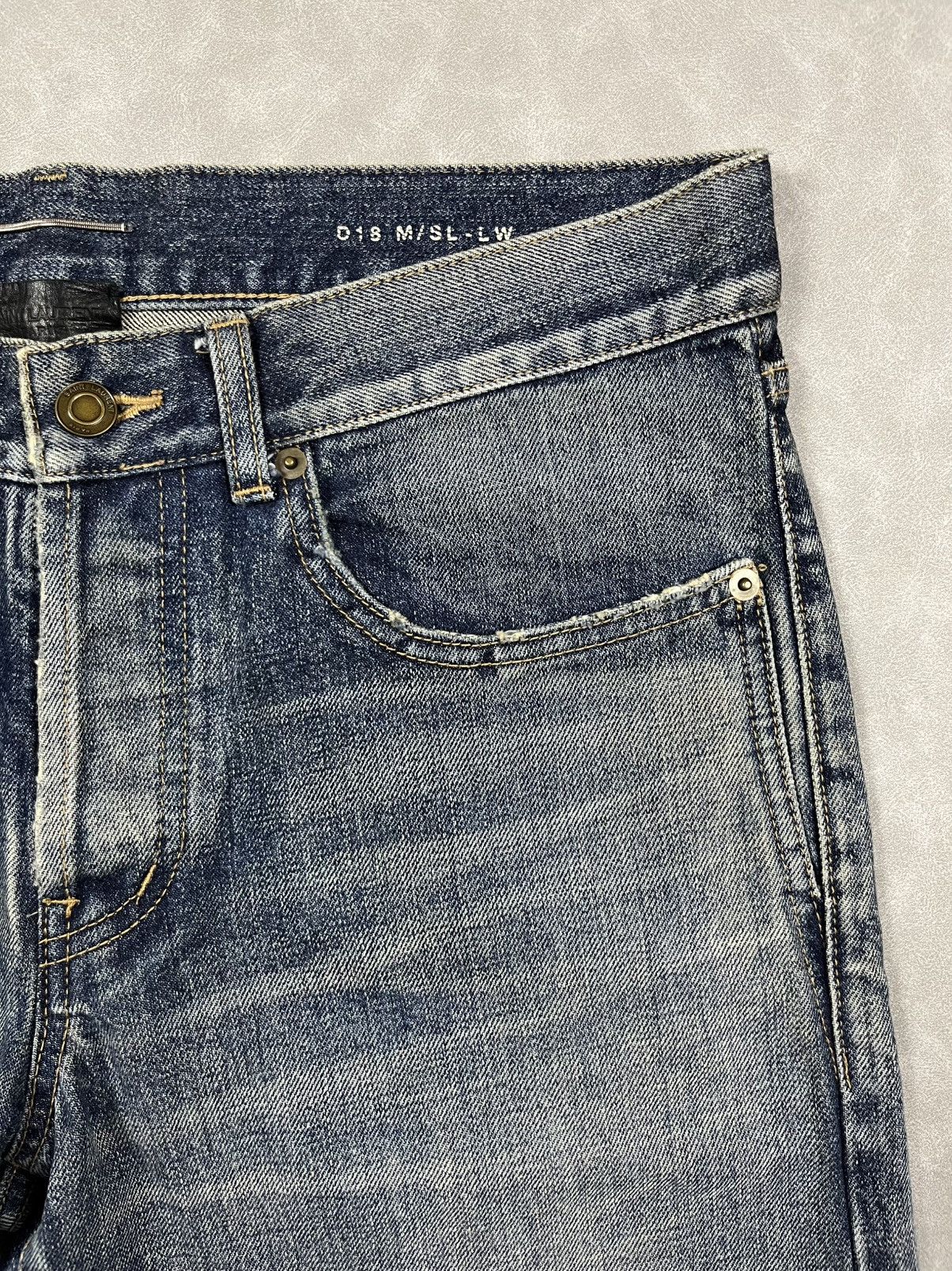 Saint Laurent Paris Saint Laurent denim pants Size US 31 - 5 Thumbnail