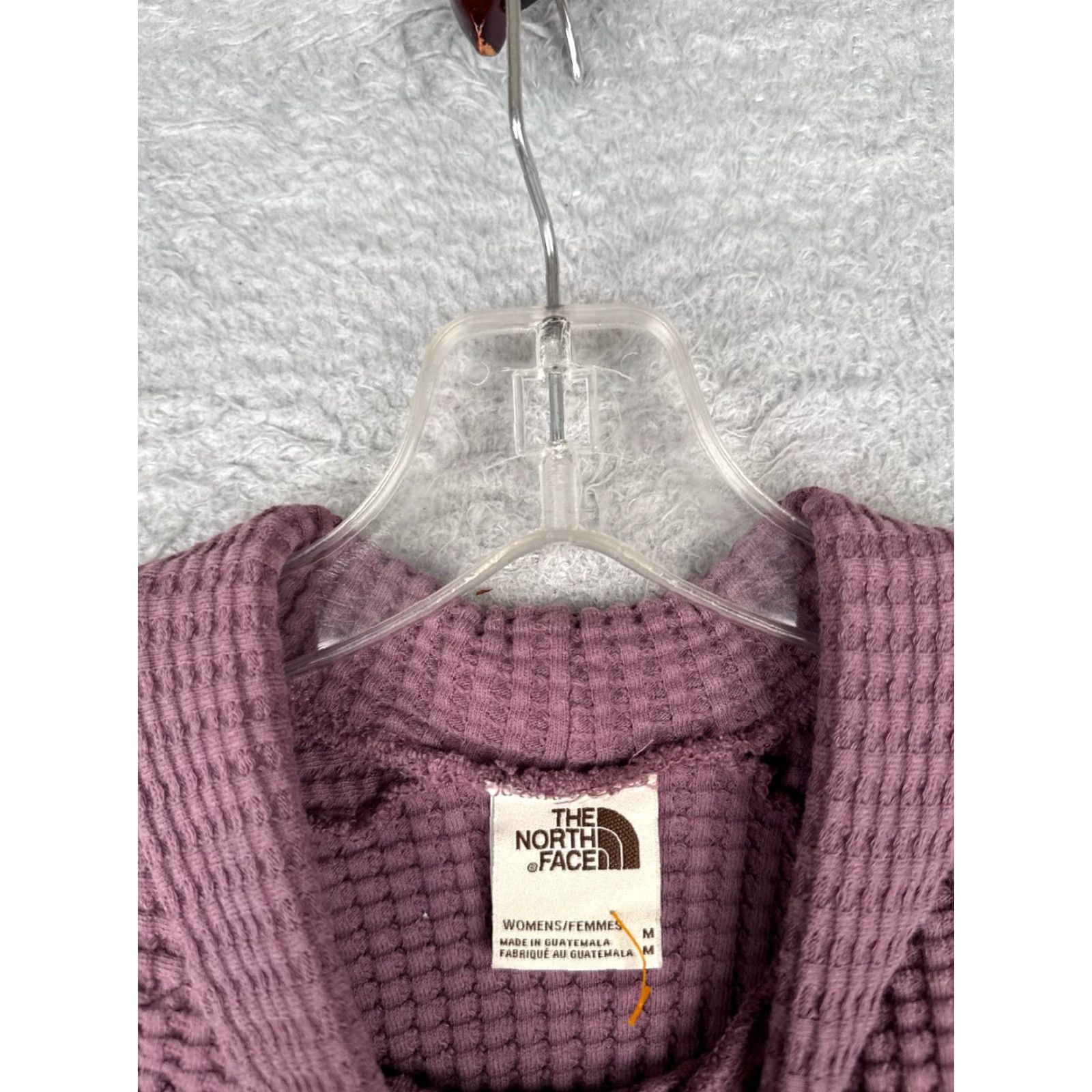 The North Face The North Face Sweater The North Face Purple Cotton Waffle-Knit Mock Neck Women Medium Pullover Casual Lightweight Vintage No Size M / US 6-8 / IT 42-44 - 6 Thumbnail