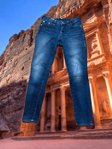 True Religion Jeans vintage True Religion Mid Rise Skinny denim pants Size 26" / US 2 / IT 38 - 1 Thumbnail
