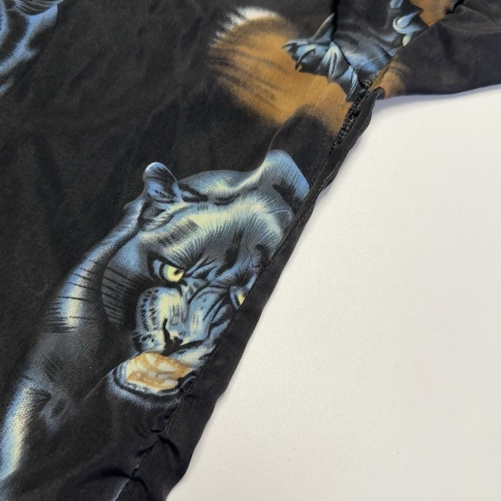 Vintage Vintage LA Beat Panther Button Up Shirt Mens Medium 24x29 Size US M / EU 48-50 / 2 - 8 Thumbnail