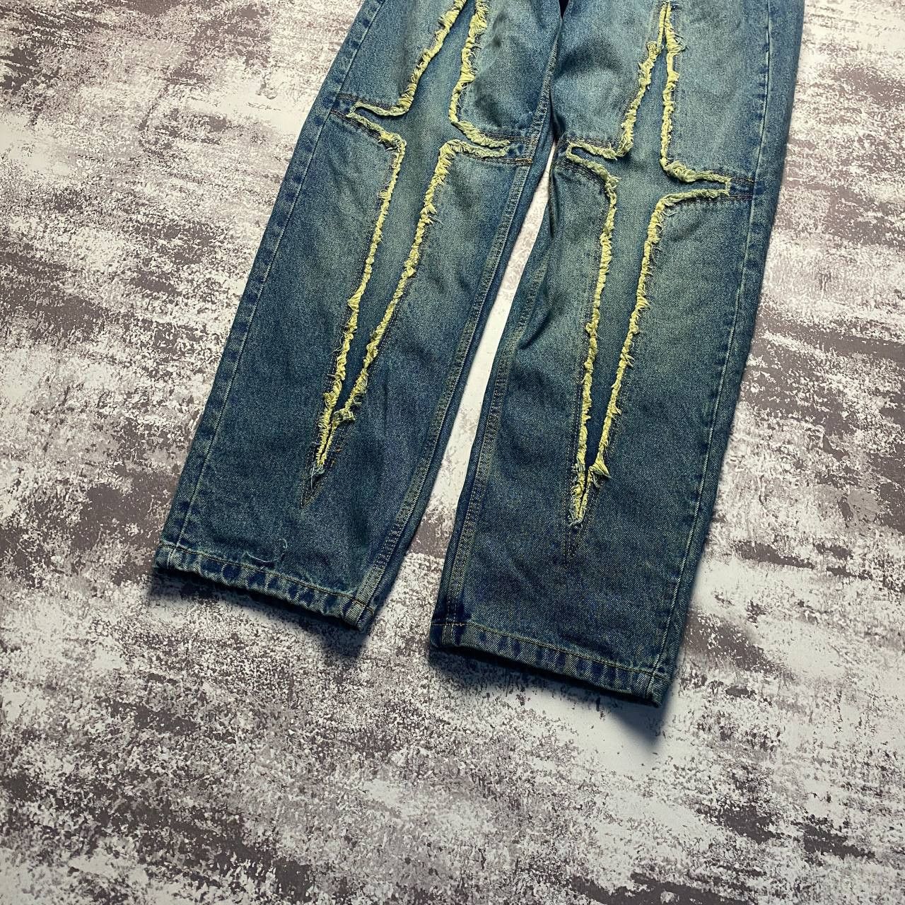 Hysteric Glamour Vintage Archive Baggy Pants Hearts Y2K Size US 30 / EU 46 - 3 Thumbnail