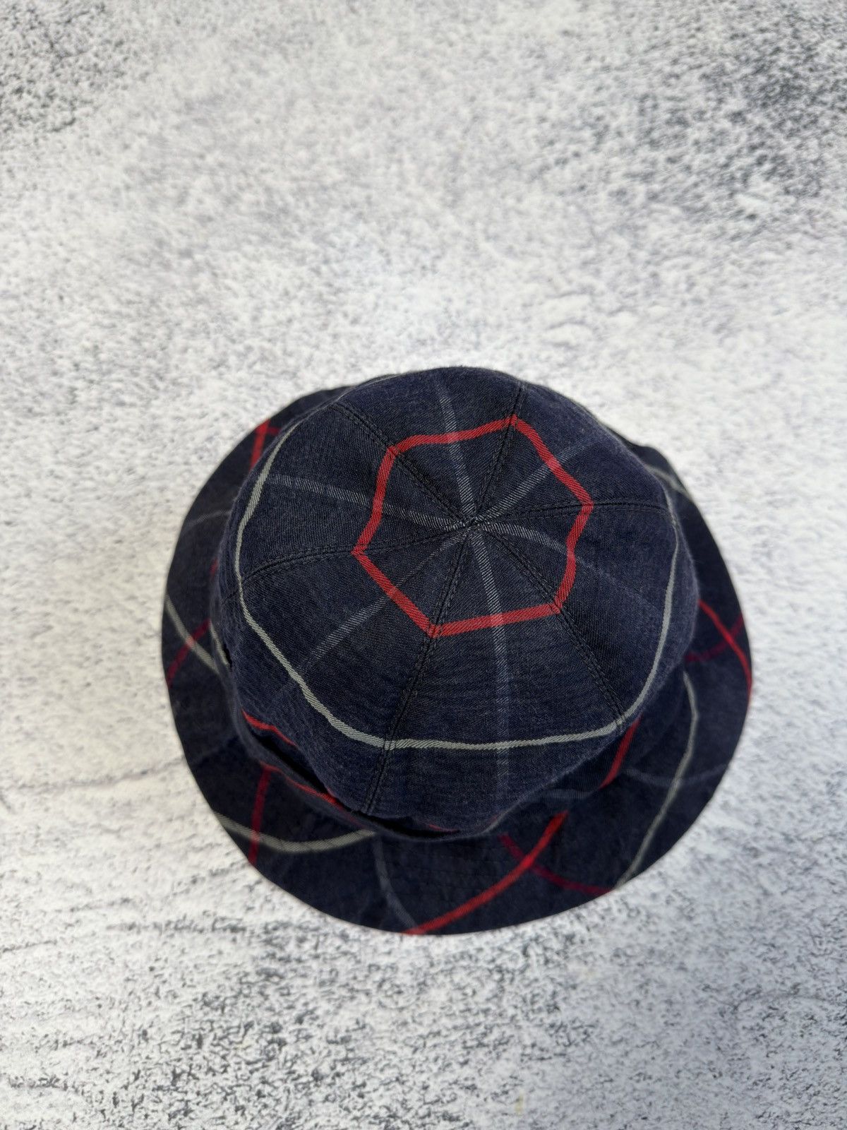 Burberry VINTAGE 90’s BURBERRY’S BUCKET HAT NOVA CHECK PANAMA Size ONE SIZE - 4 Thumbnail
