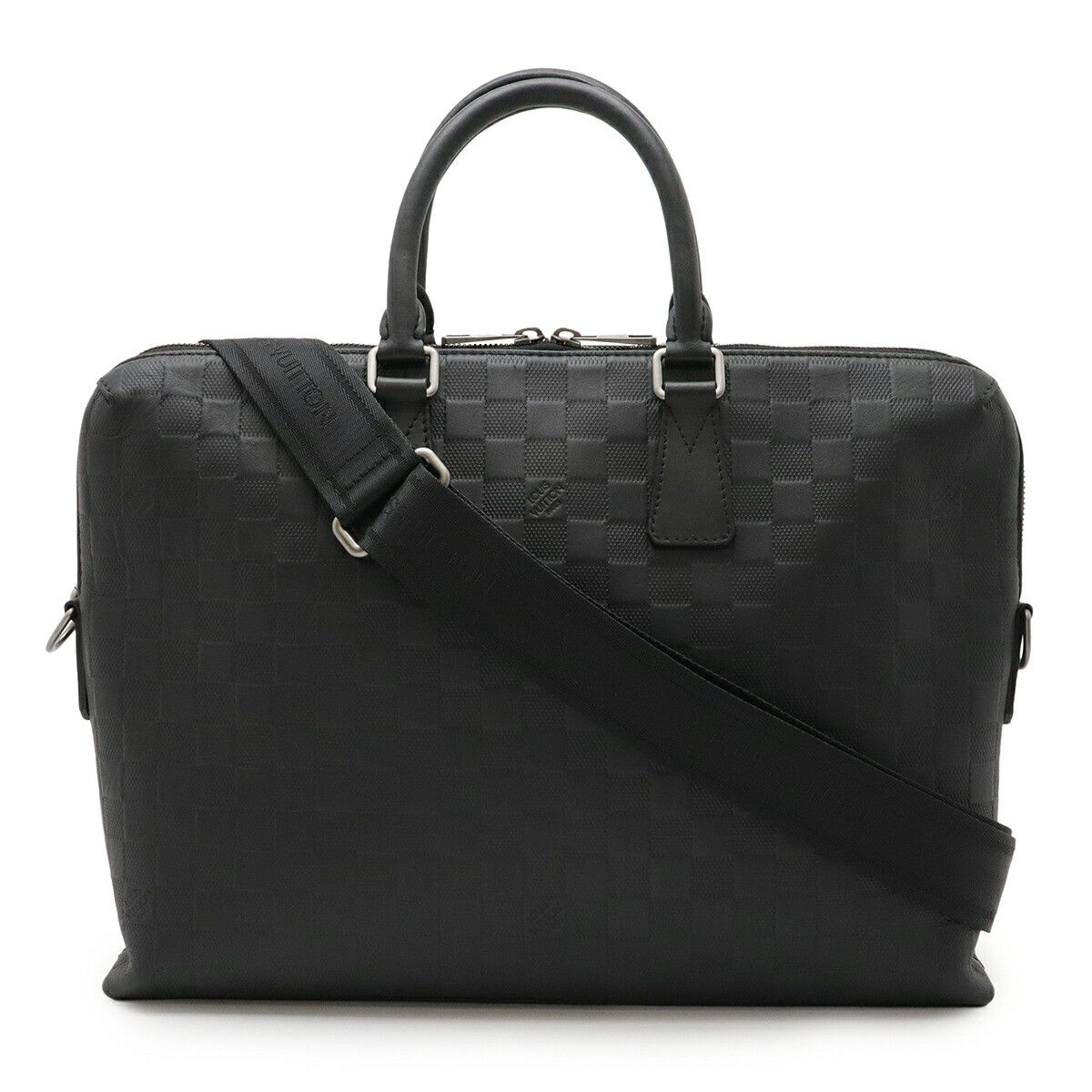 Louis Vuitton Louis Vuitton PDJ Damier Infini 2way Bag Textile Business Bag N41248 DUTY FREE for USA