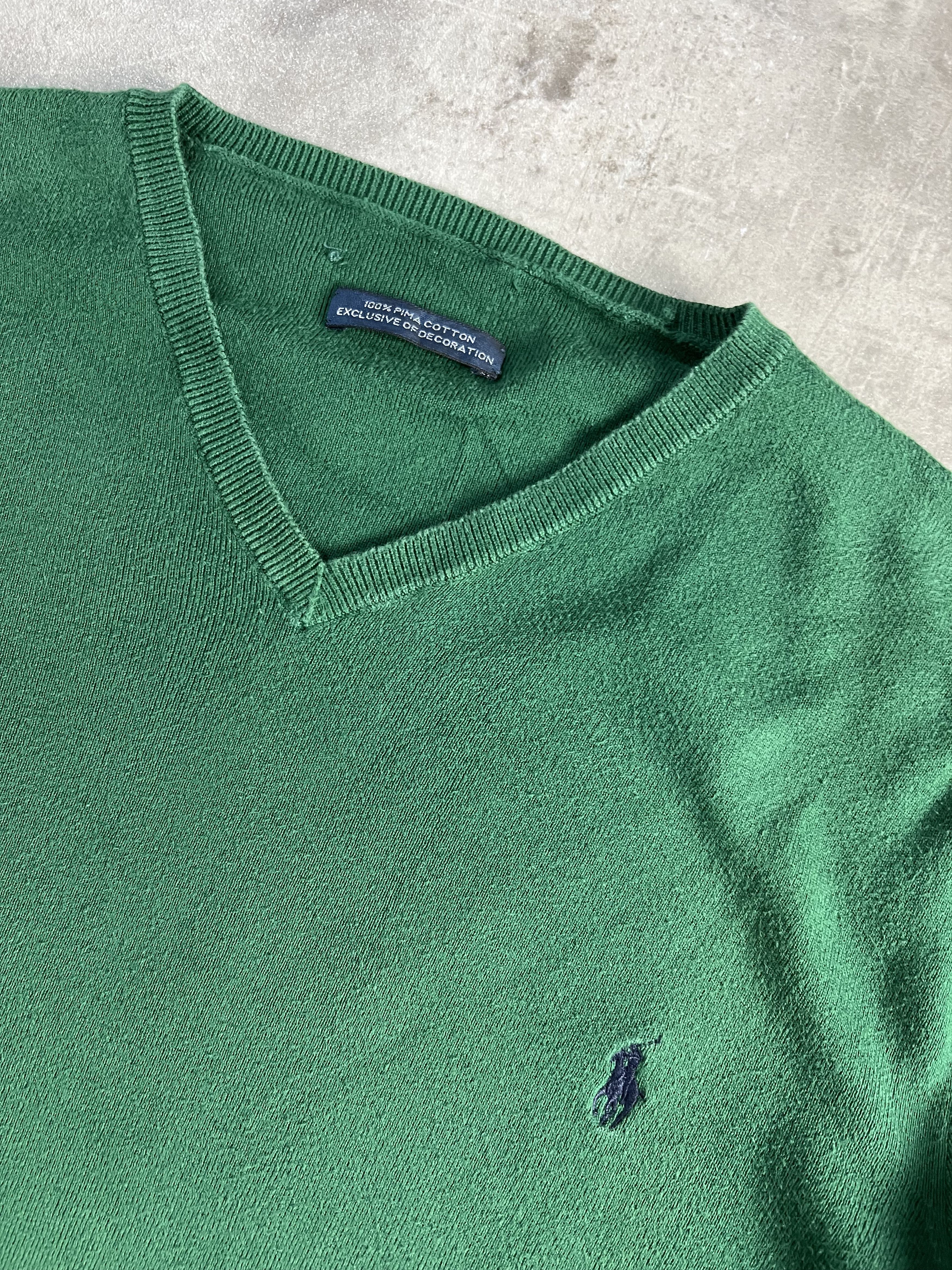 Polo Ralph Lauren RALPH LAUREN COTTON KNIT GREEN Size US L / EU 52-54 / 3 - 2 Thumbnail