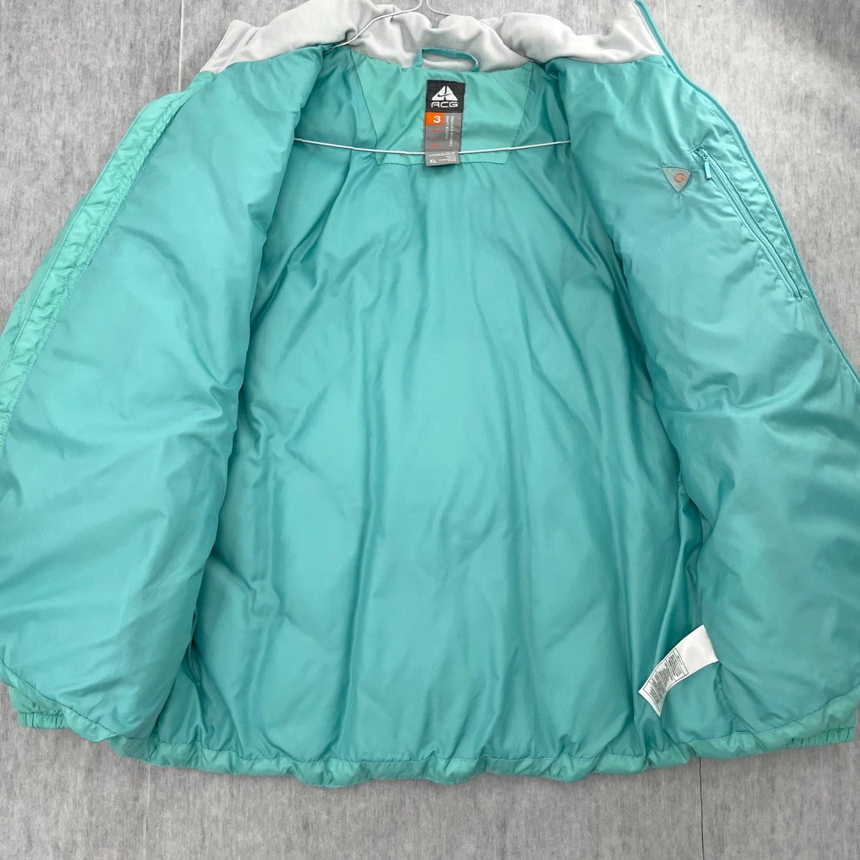 Nike Nike ACG Jacket Womens Extra Large Green Full Zip Level 3 Puffer Down Ladies XL Size XL / US 12-14 / IT 48-50 - 3 Thumbnail