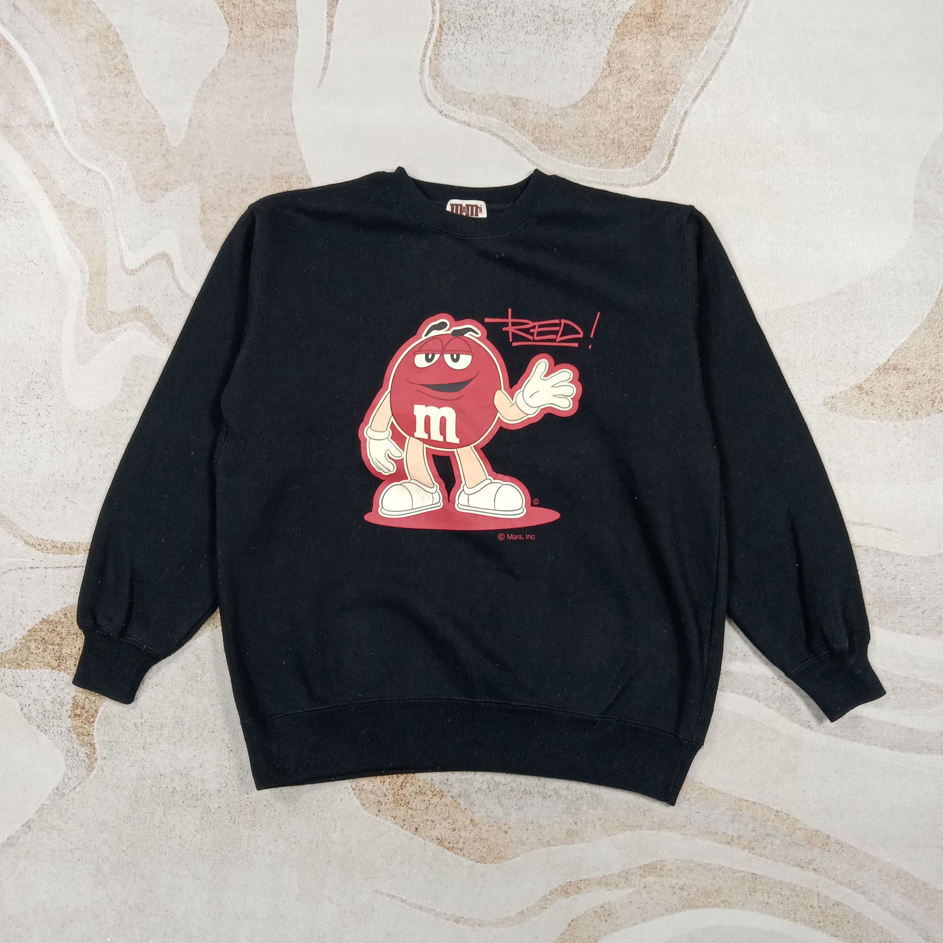 Vintage Vintage M&M Red Character 90's Sweatshirt C282N7 Size US M / EU 48-50 / 2 - 1 Thumbnail