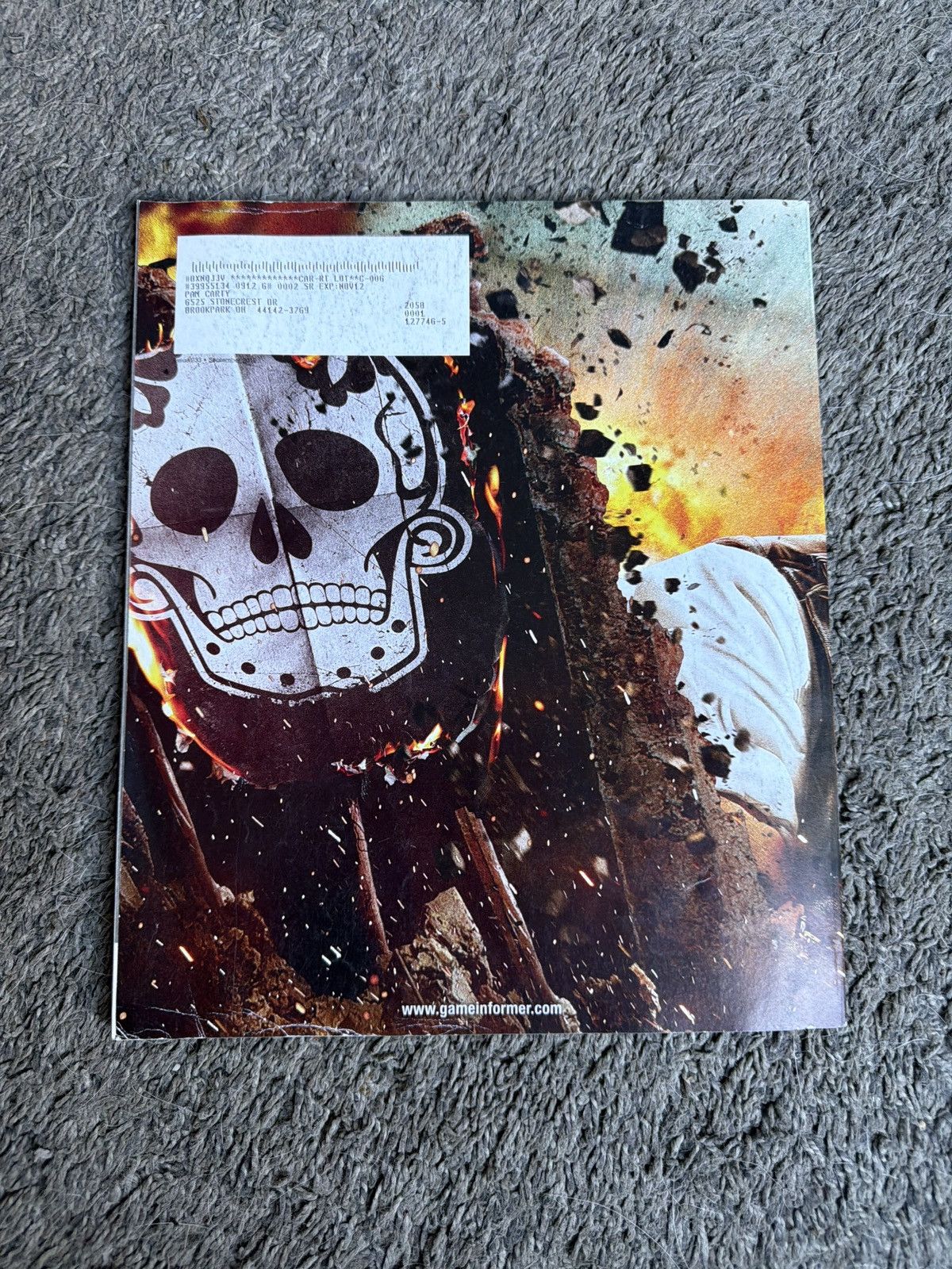 Hypebeast 2012 Game Informer Volume XXII Number 9 Issue 233 Size ONE SIZE - 2 Thumbnail