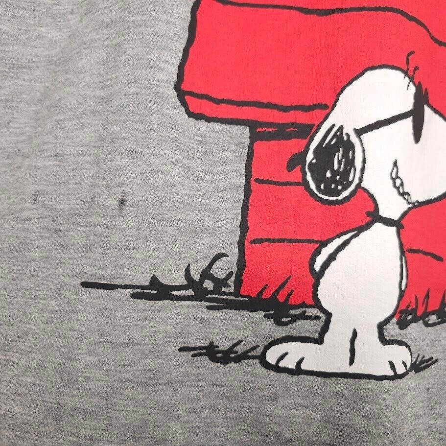 Peanuts Snoopy Joe Cool Sweatshirt Hoodie Womens Size Medium Gray Size M / US 6-8 / IT 42-44 - 3 Thumbnail