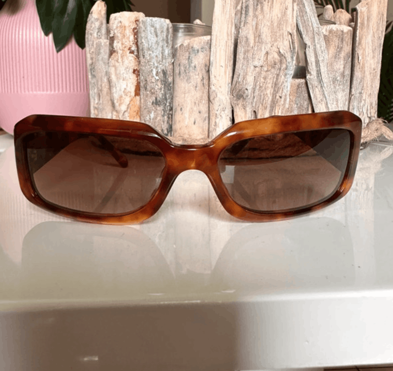 Chanel Chanel Sunglasses 5142 CC Rhinestone Rimless 4017 Vintage Size ONE SIZE - 2 Thumbnail