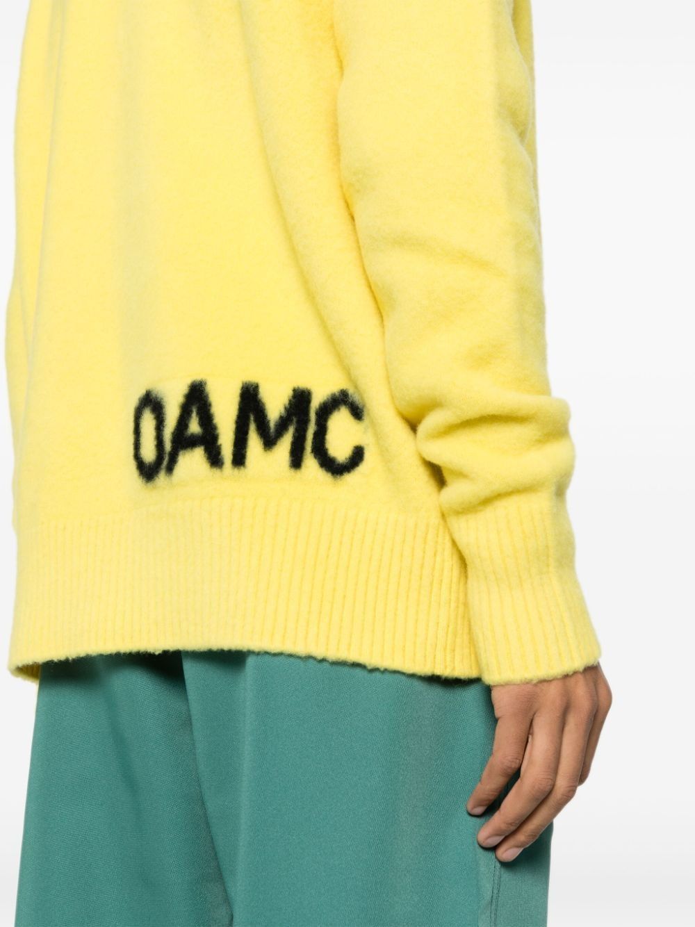 OAMC o1y0225 Turtleneck Sweatshirt in Yellow Size US S / EU 44-46 / 1 - 4 Thumbnail